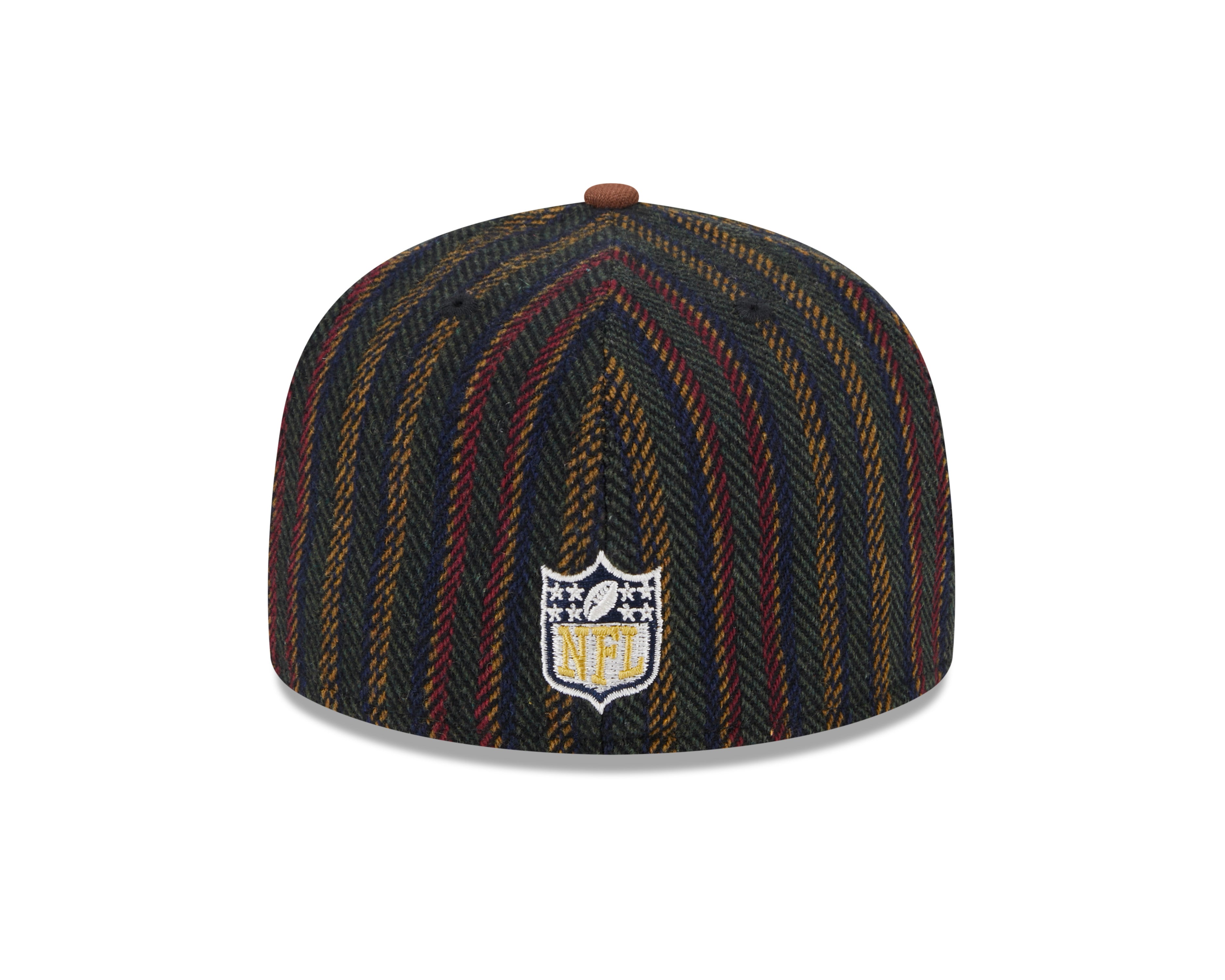 Buffalo Bills NFL New Era Men's Vintage Herringbone 59Fifty 60th Anniversary Fitted Hat