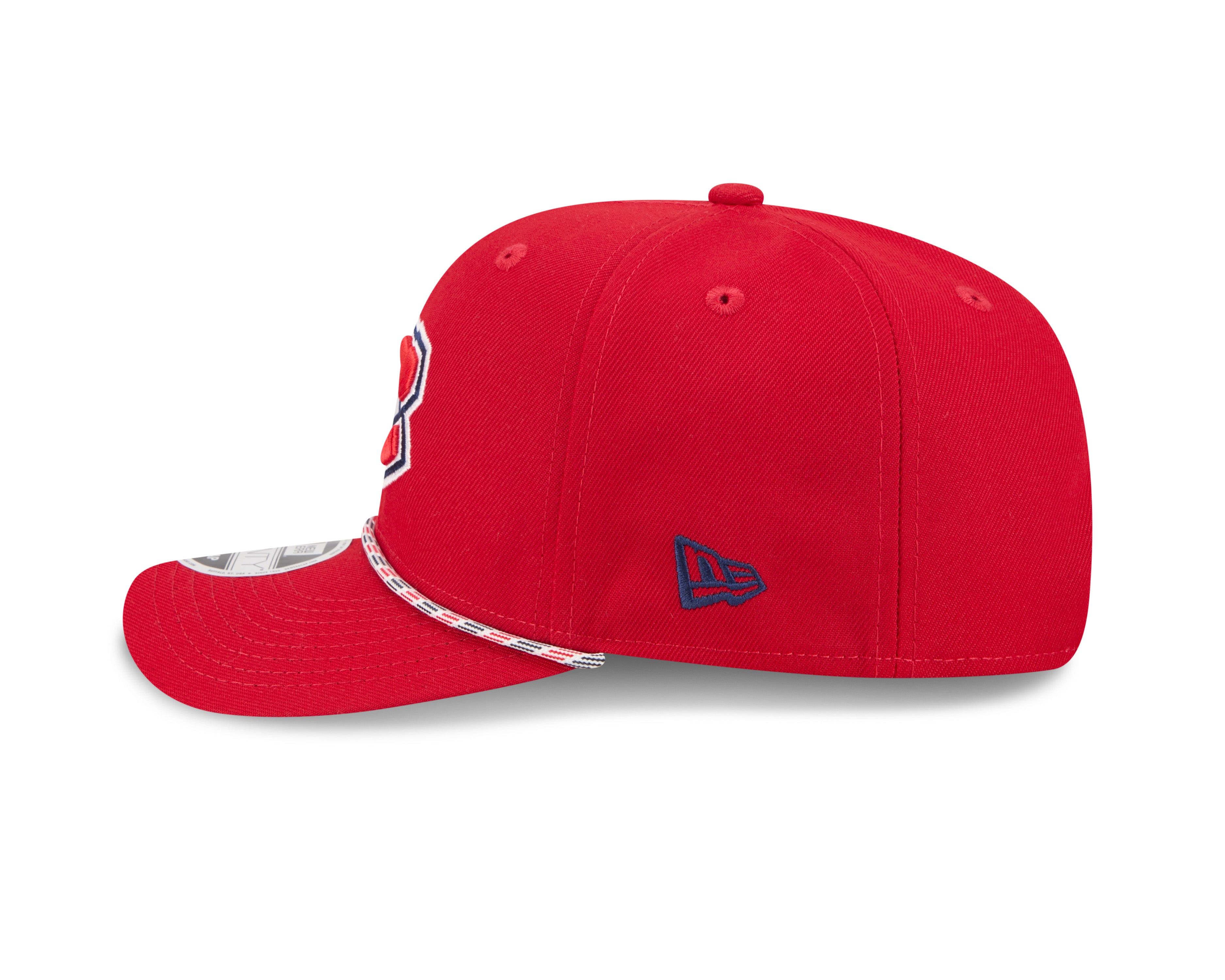 Casquette snapback extensible New Era 9Seventy rouge pour homme des Canadiens de Montréal (NHL)