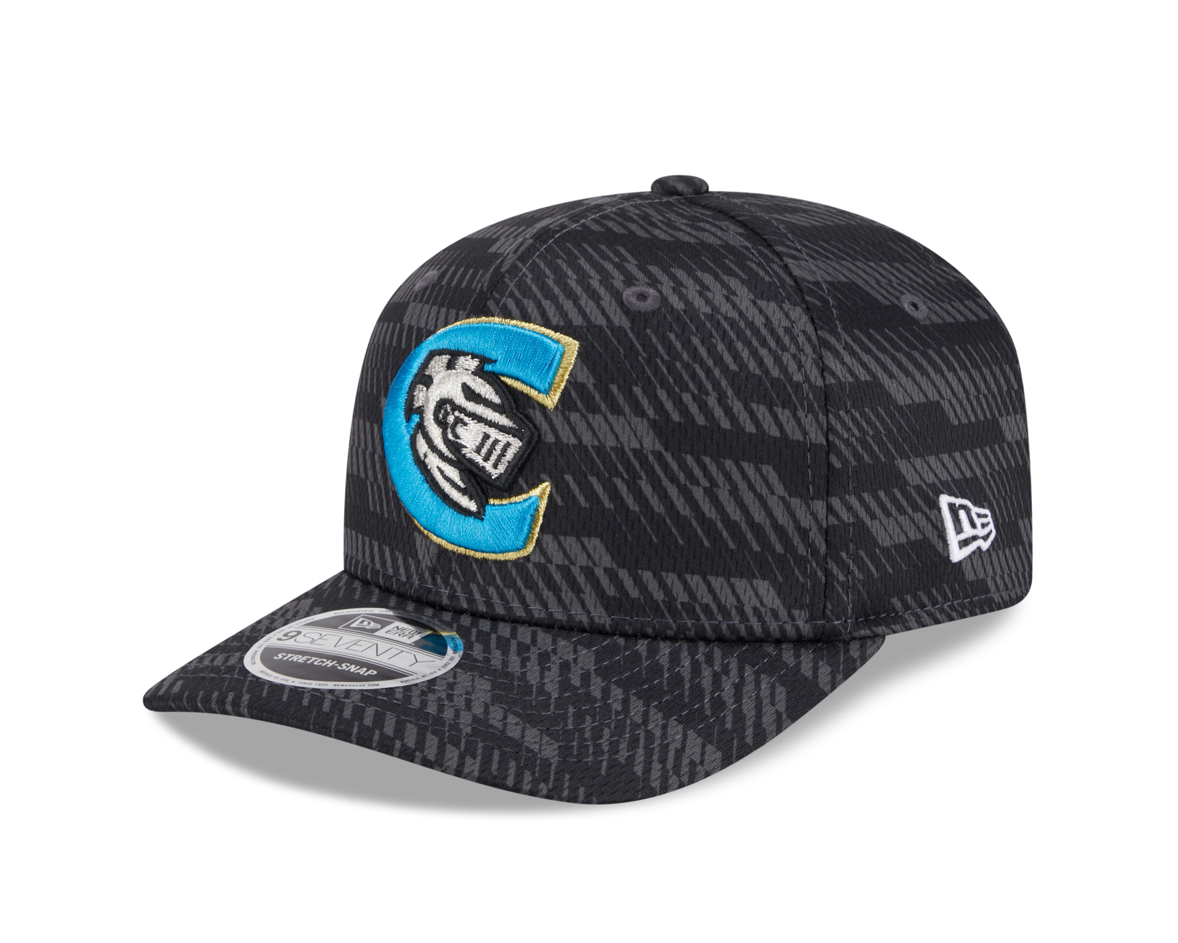 Casquette Snapback noire 9Seventy 2025 couleur équipe Charlotte Knights MiLB New Era pour homme