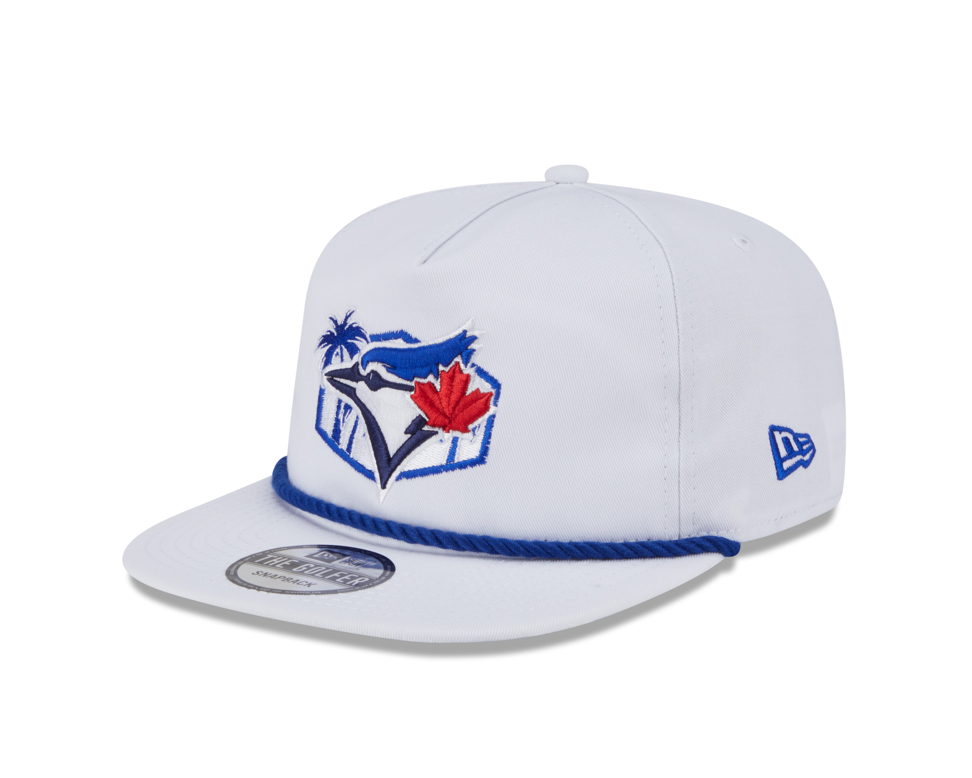 Toronto Blue Jays MLB New Era Men's White Cord Golfer 2025 Spring Training Snapback