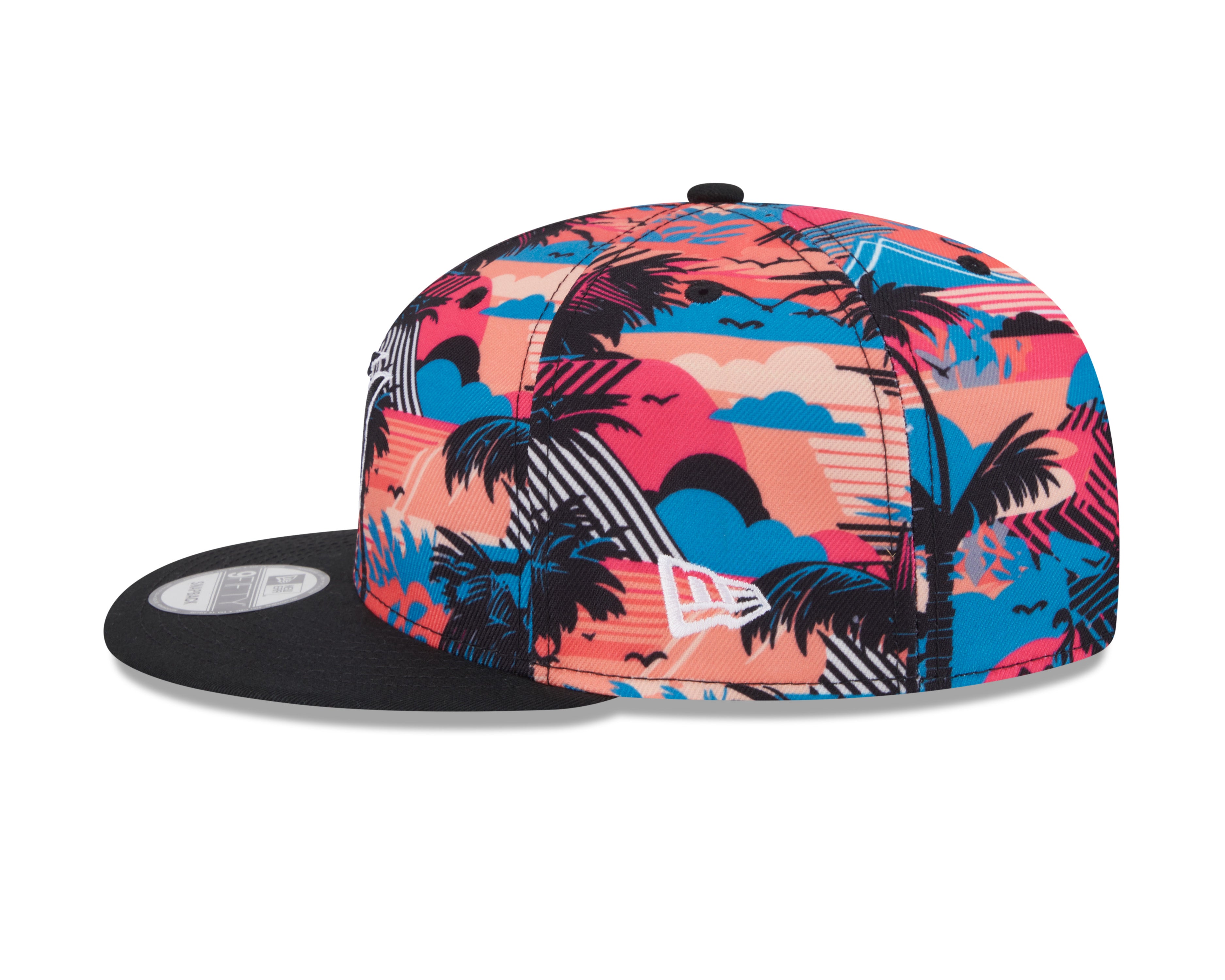 Miami Marlins MLB New Era Men's Black 9Fifty 2025 Spring Training Snapback