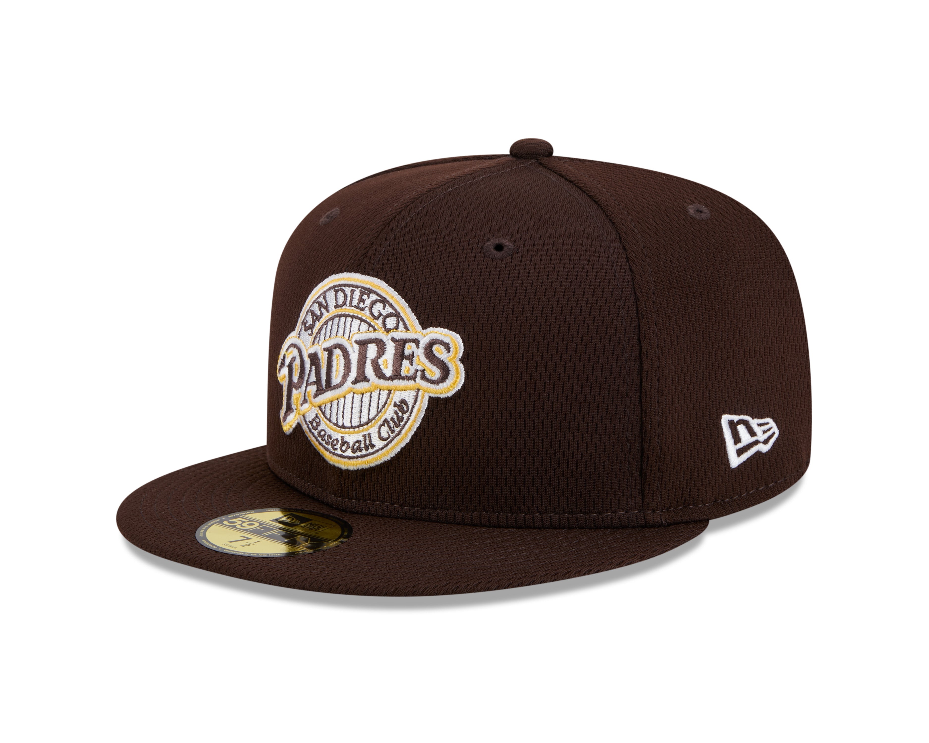 San Diego Padres MLB New Era Men's Brown 59Fifty Alternate Logo Fitted Hat