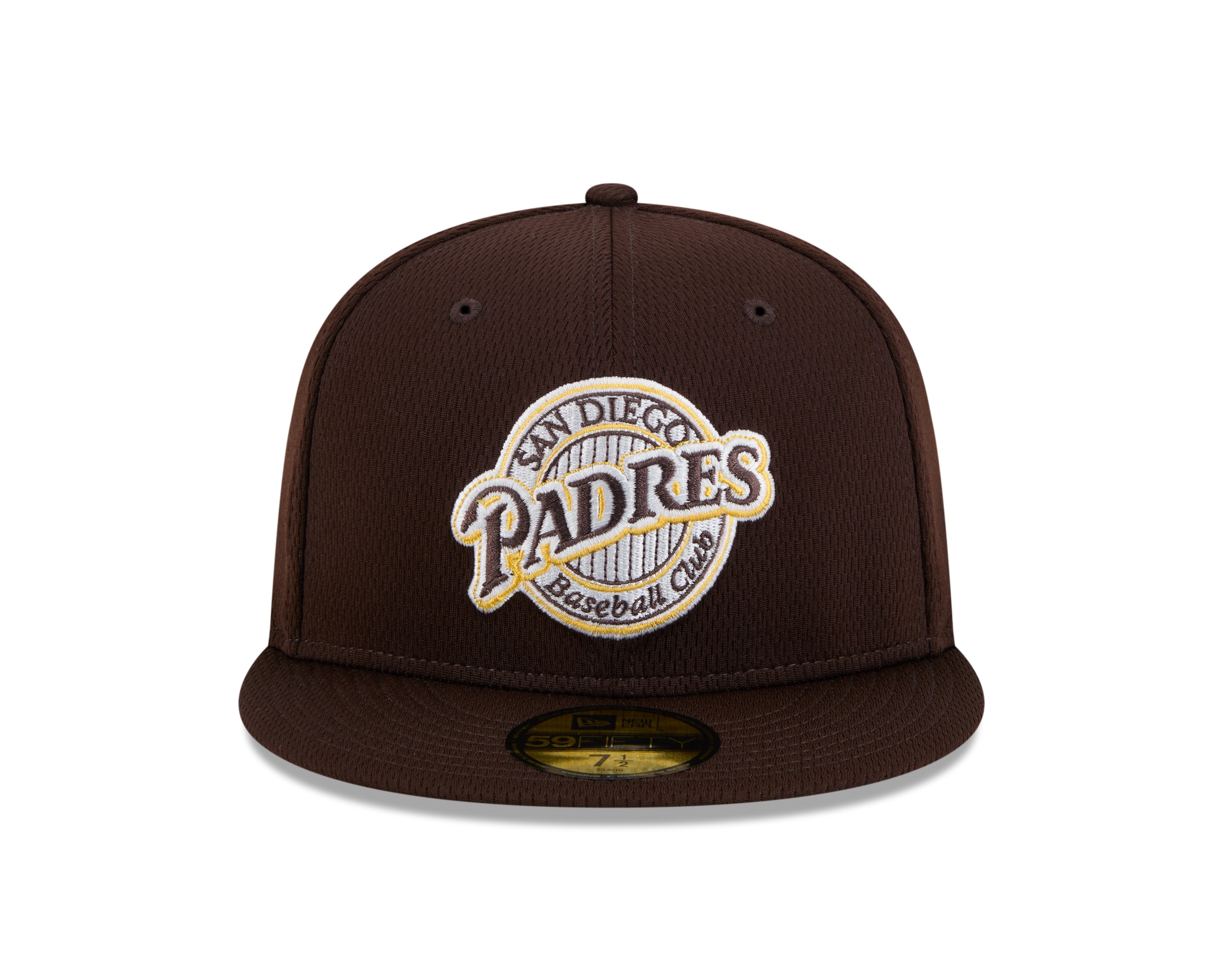 San Diego Padres MLB New Era Men's Brown 59Fifty Alternate Logo Fitted Hat