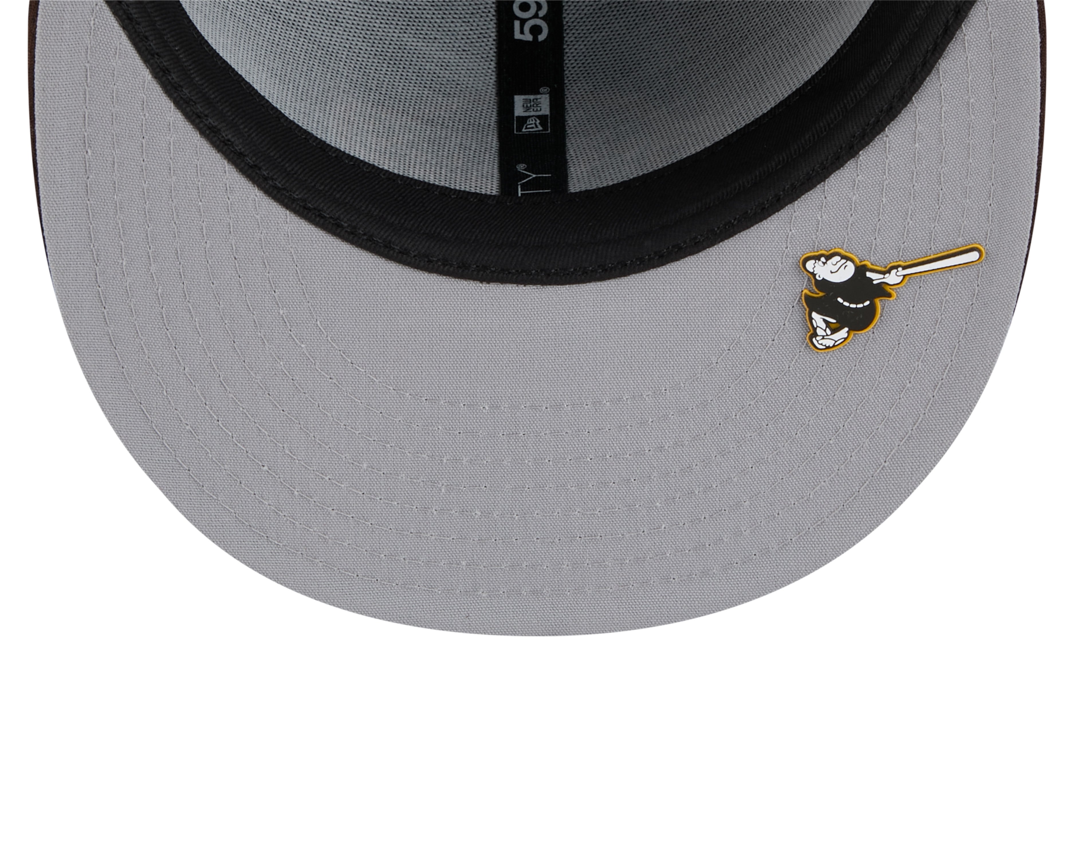 San Diego Padres MLB New Era Men's Brown 59Fifty Alternate Logo Fitted Hat