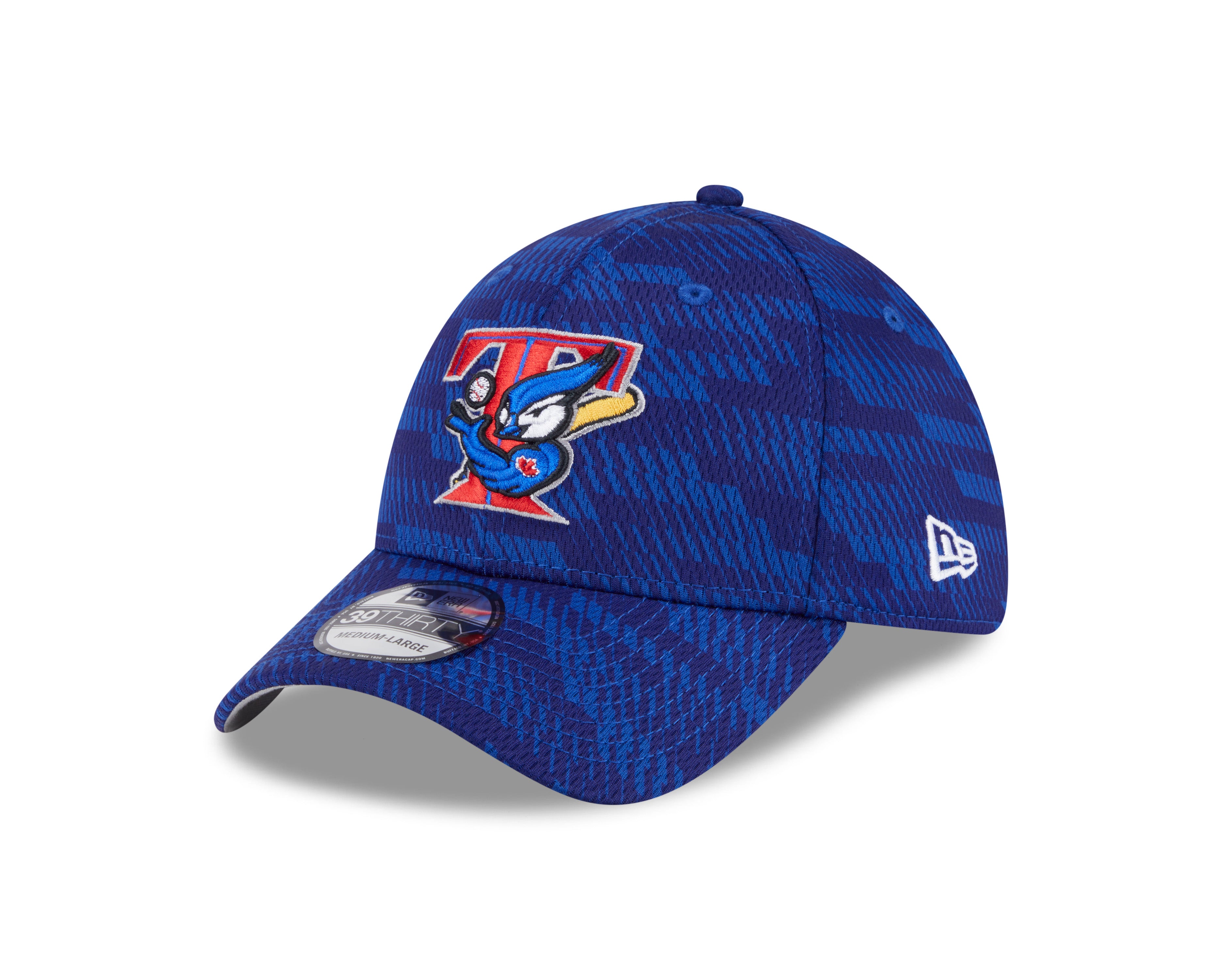 Toronto Blue Jays MLB New Era Men's Royal Blue 39Thirty Alternate Logo Stretch Fit Hat