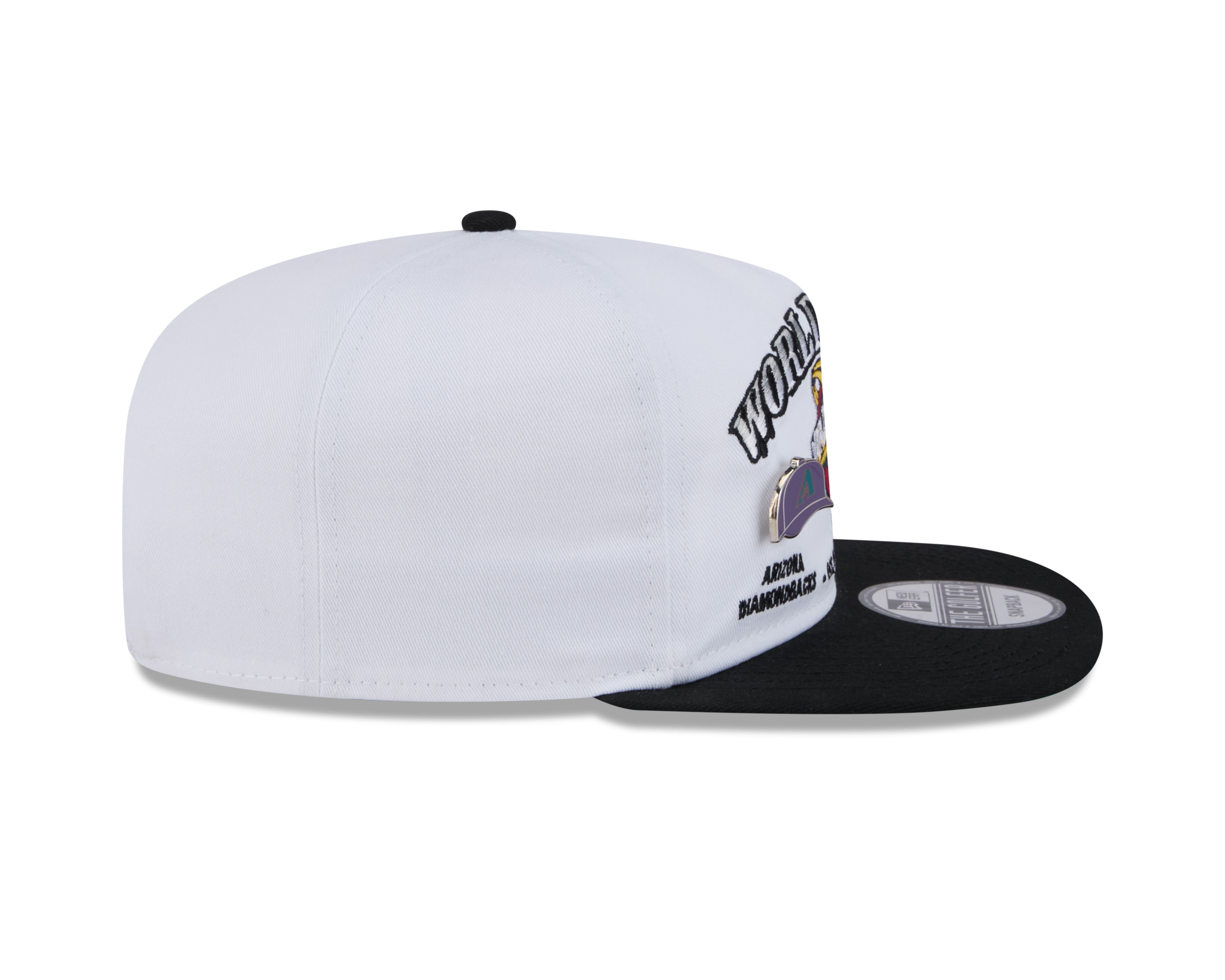 Casquette Snapback de championnat de golfeur blanche pour homme de la Série mondiale MLB New Era 2001