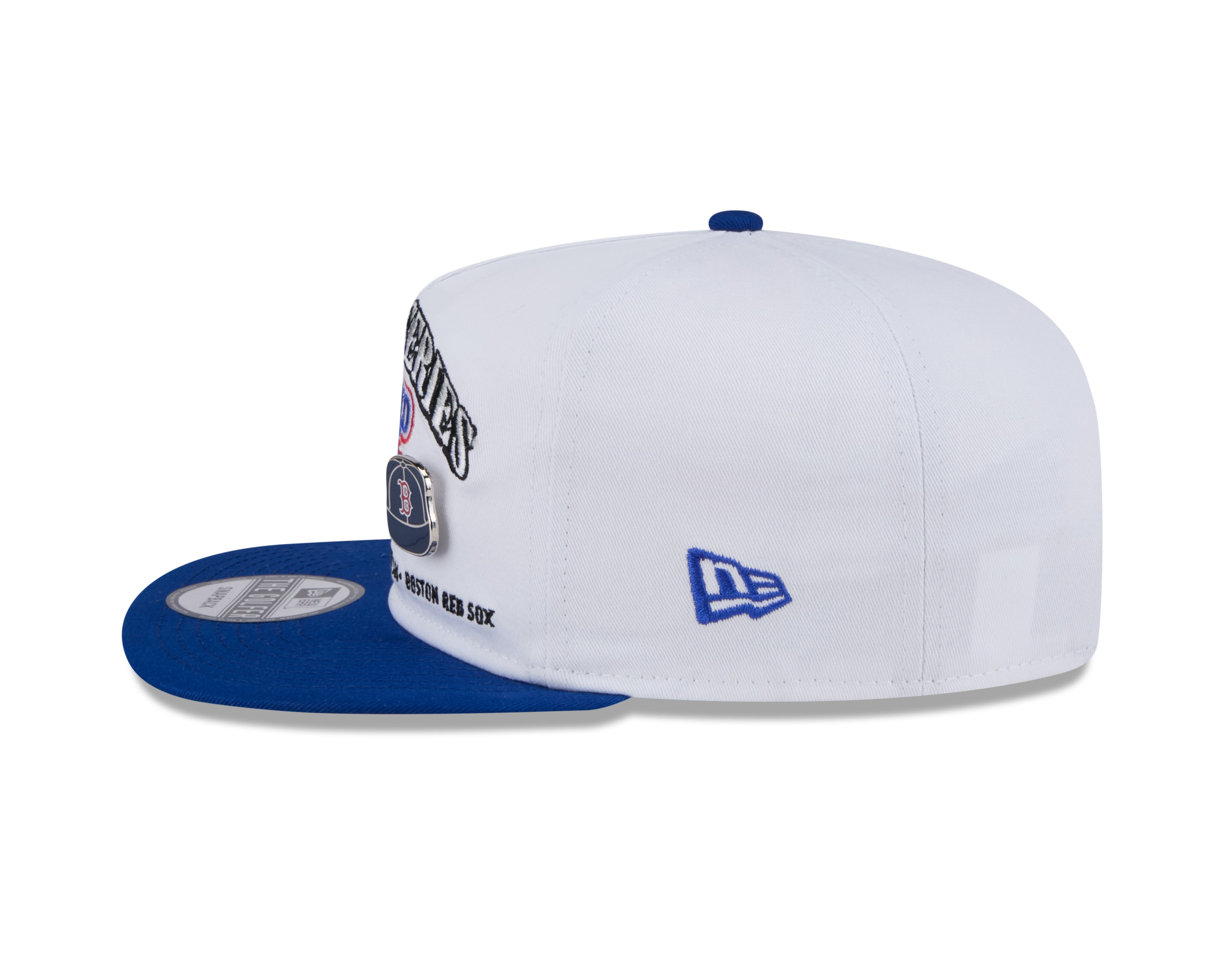 Casquette Snapback de championnat de golfeur blanche pour homme de la Série mondiale MLB New Era 1986