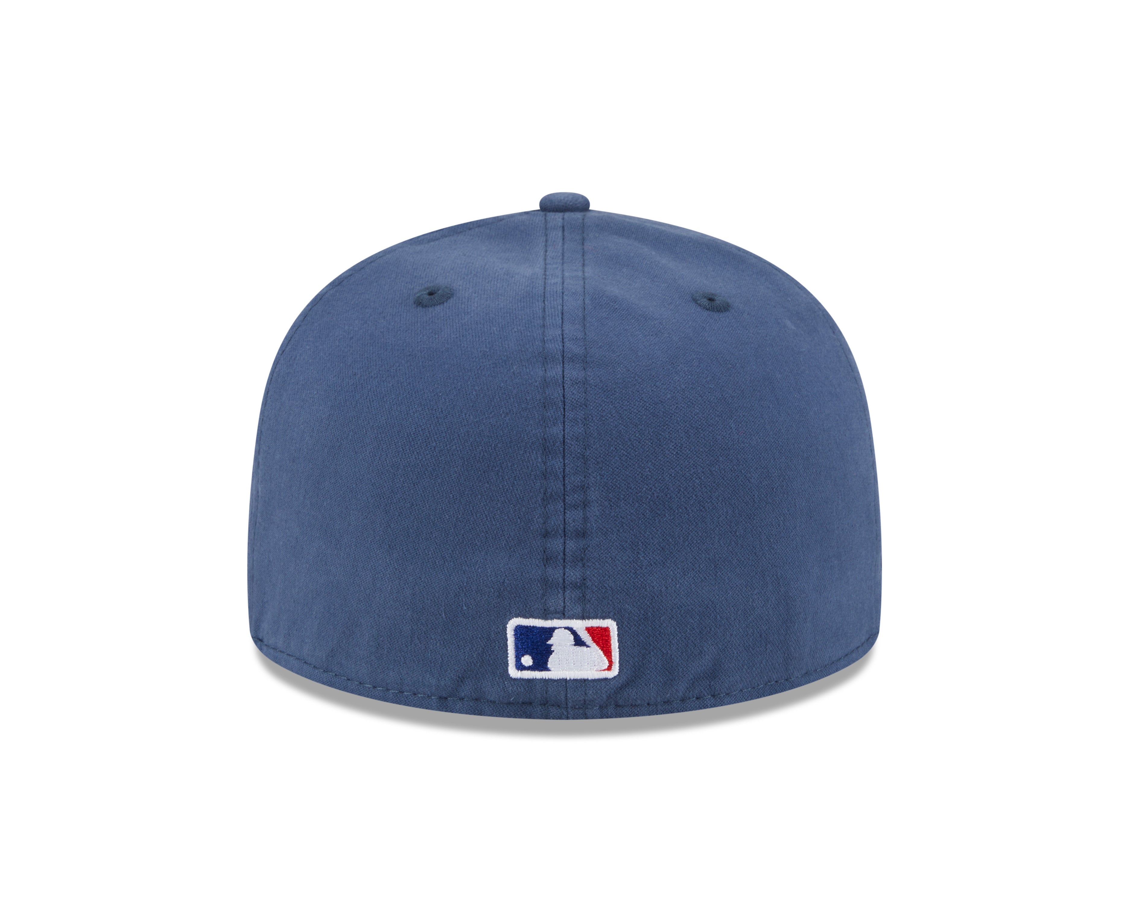 Los Angeles Dodgers MLB New Era Men's Dark Blue 59Fifty A-Frame Championship Side Flag