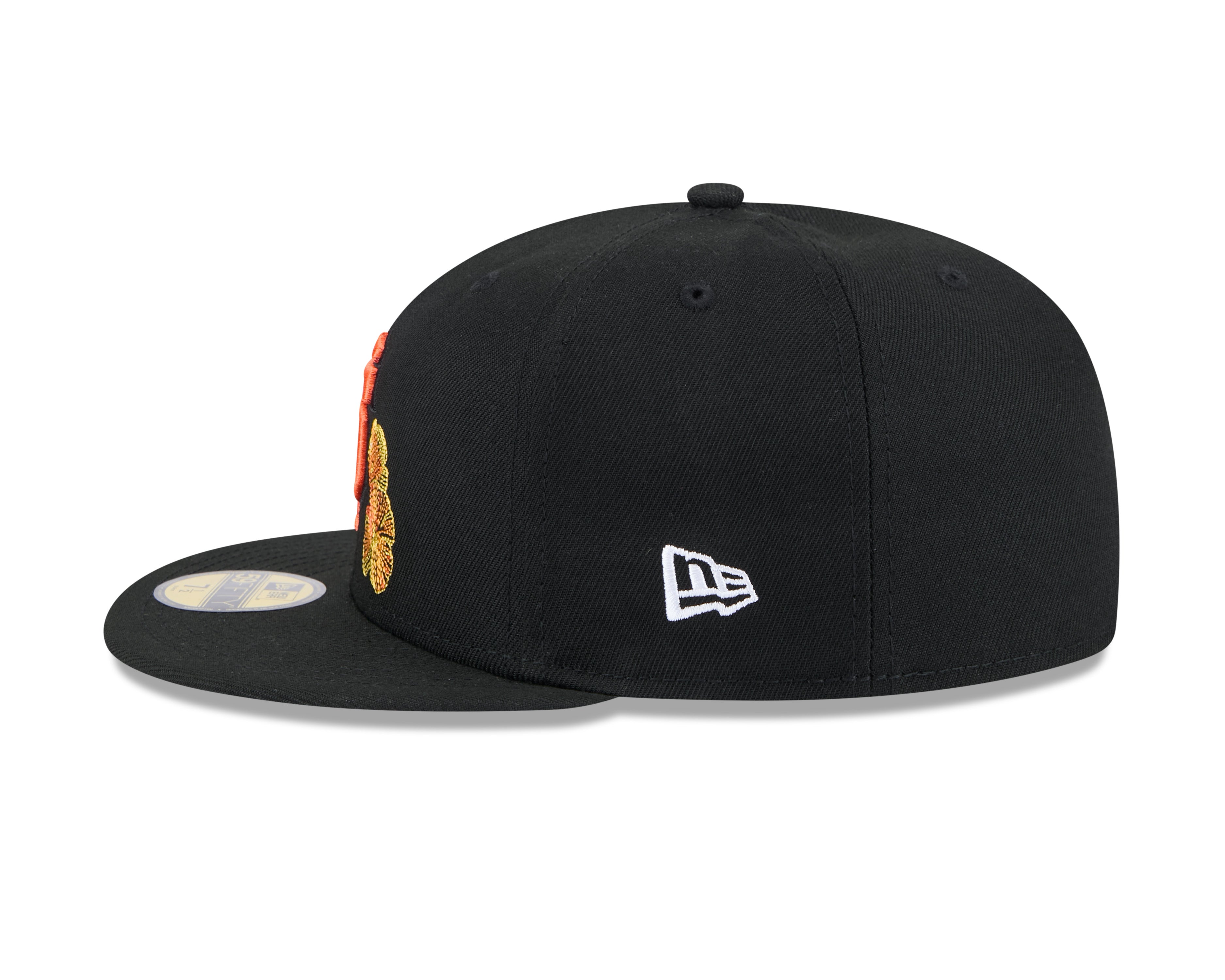 San Francisco Giants MLB New Era Men's Black 59Fifty State Stitch Fitted Hat