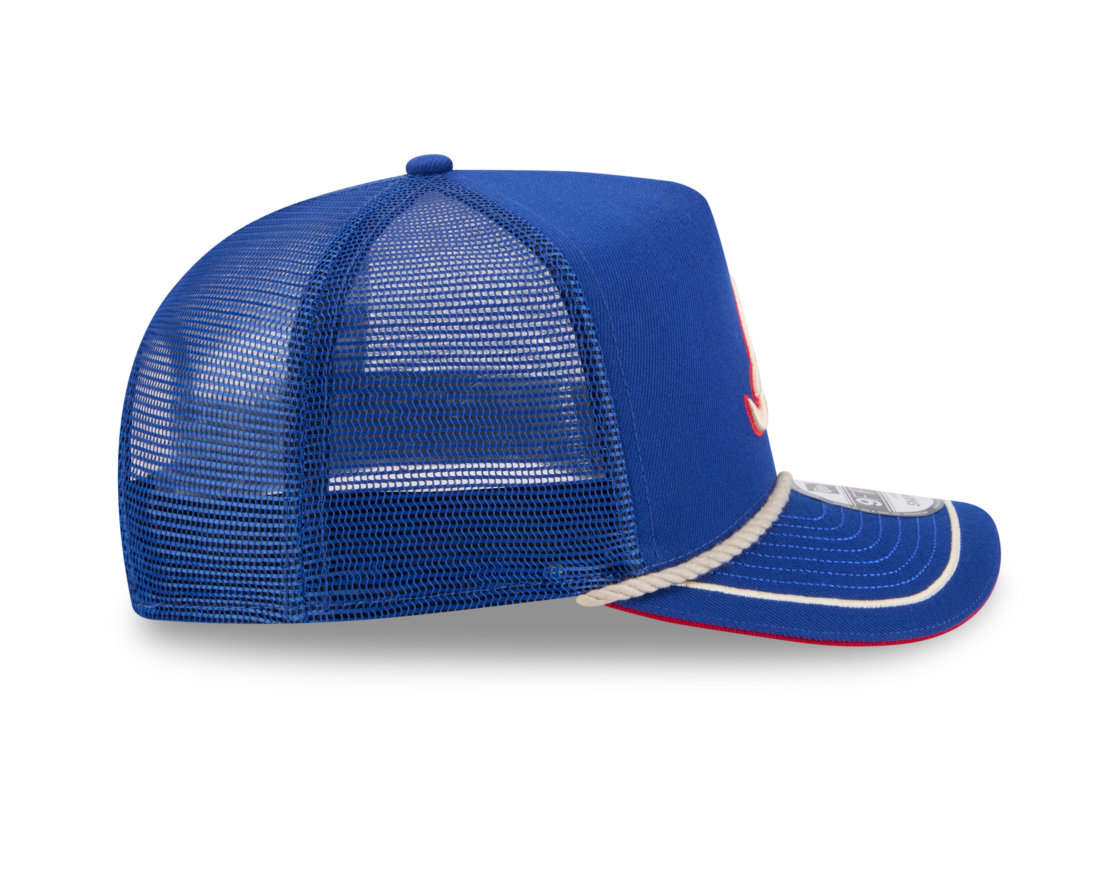Atlanta Braves MLB New Era Men's Royal Blue 9Fifty A-Frame Vintage Rope Snapback