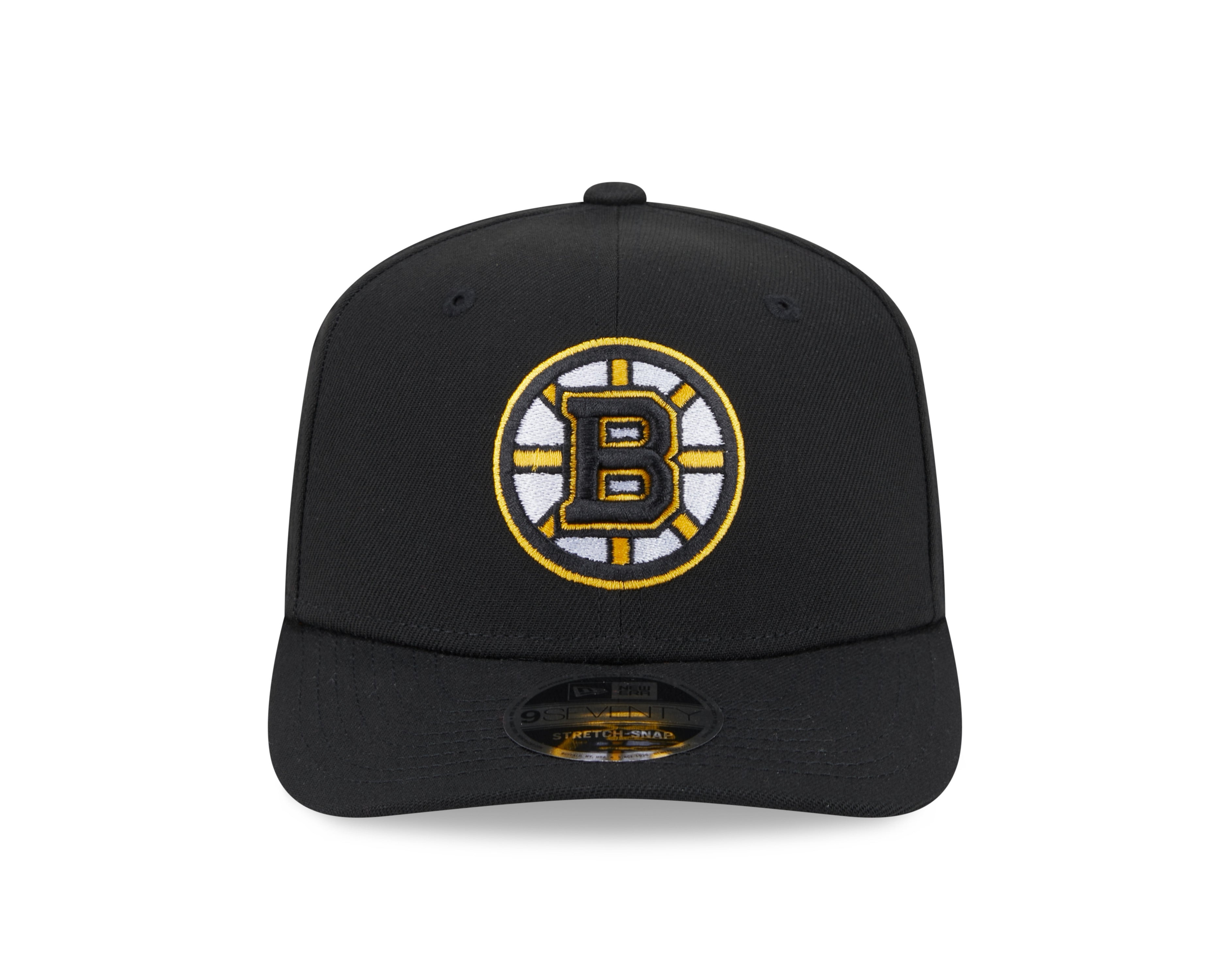 Boston Bruins NHL New Era Men's Black 9Seventy Team Color Snapback Hat