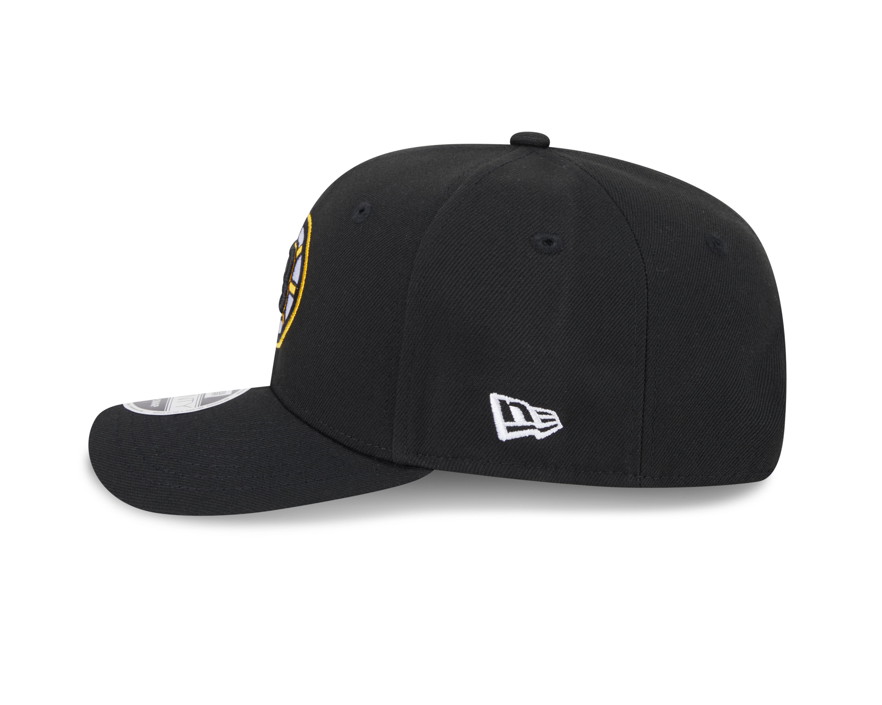 Boston Bruins NHL New Era Men's Black 9Seventy Team Color Snapback Hat