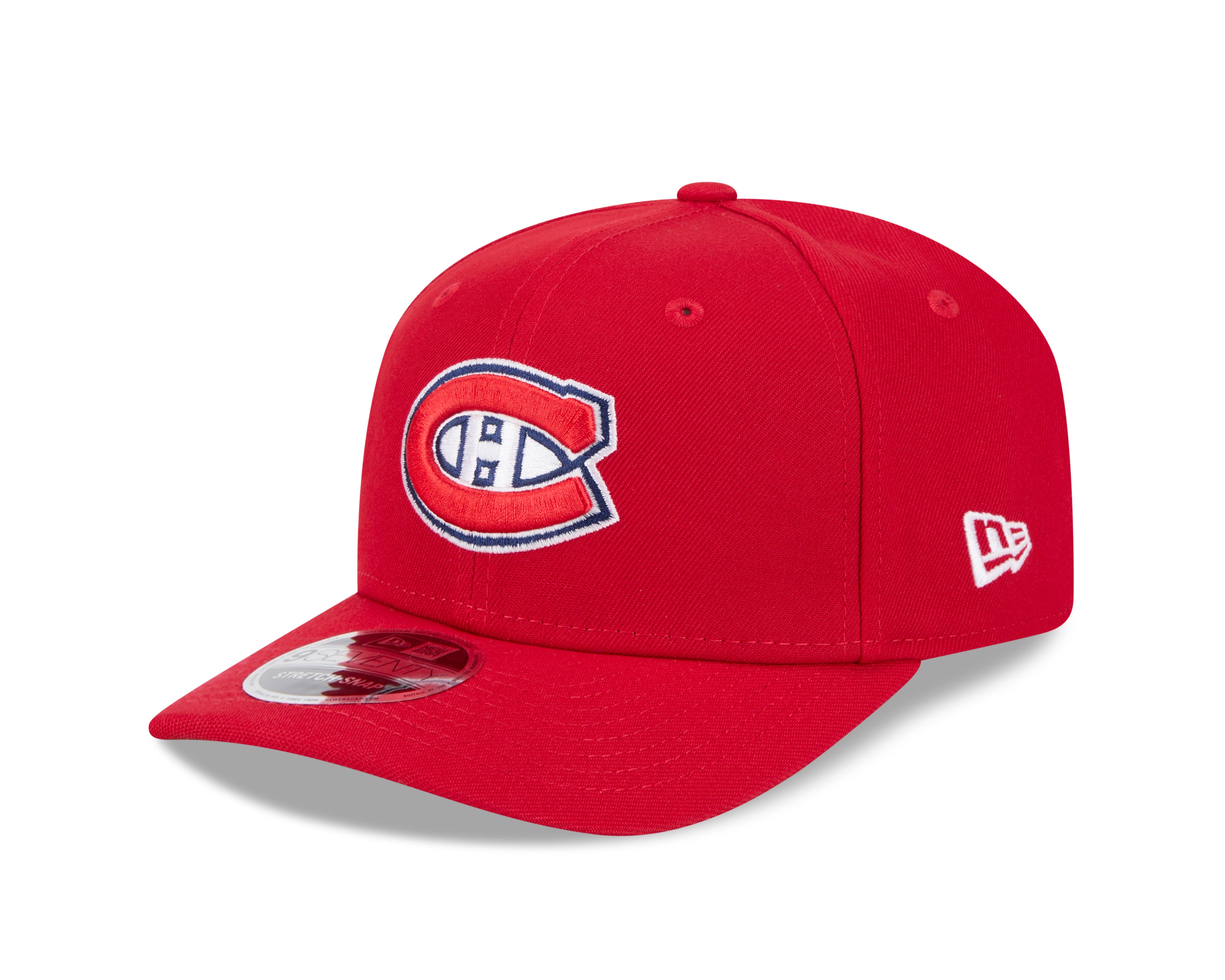 Casquette Snapback 9Seventy rouge pour homme des Canadiens de Montréal de la LNH de New Era