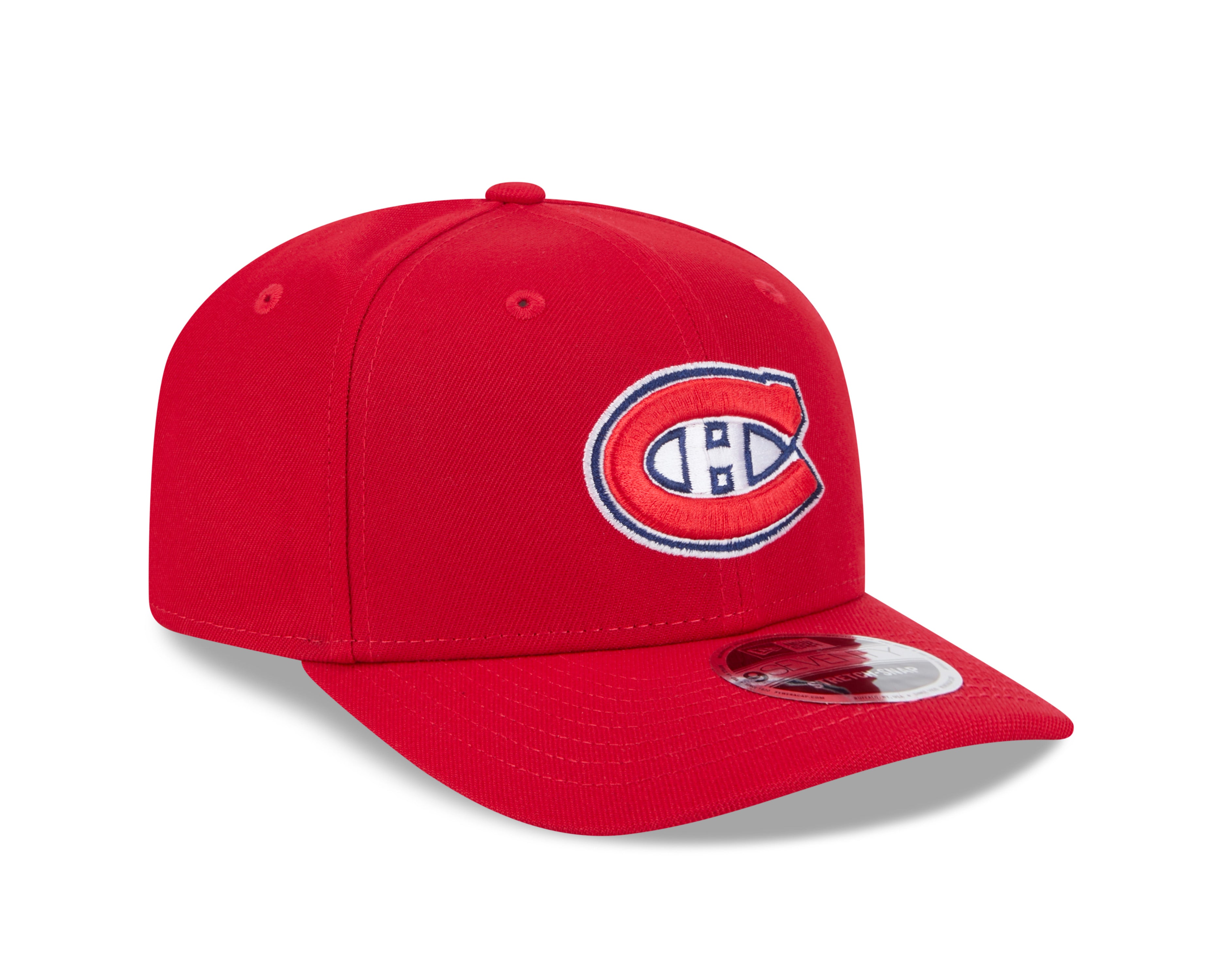 Casquette Snapback 9Seventy rouge pour homme des Canadiens de Montréal de la LNH de New Era