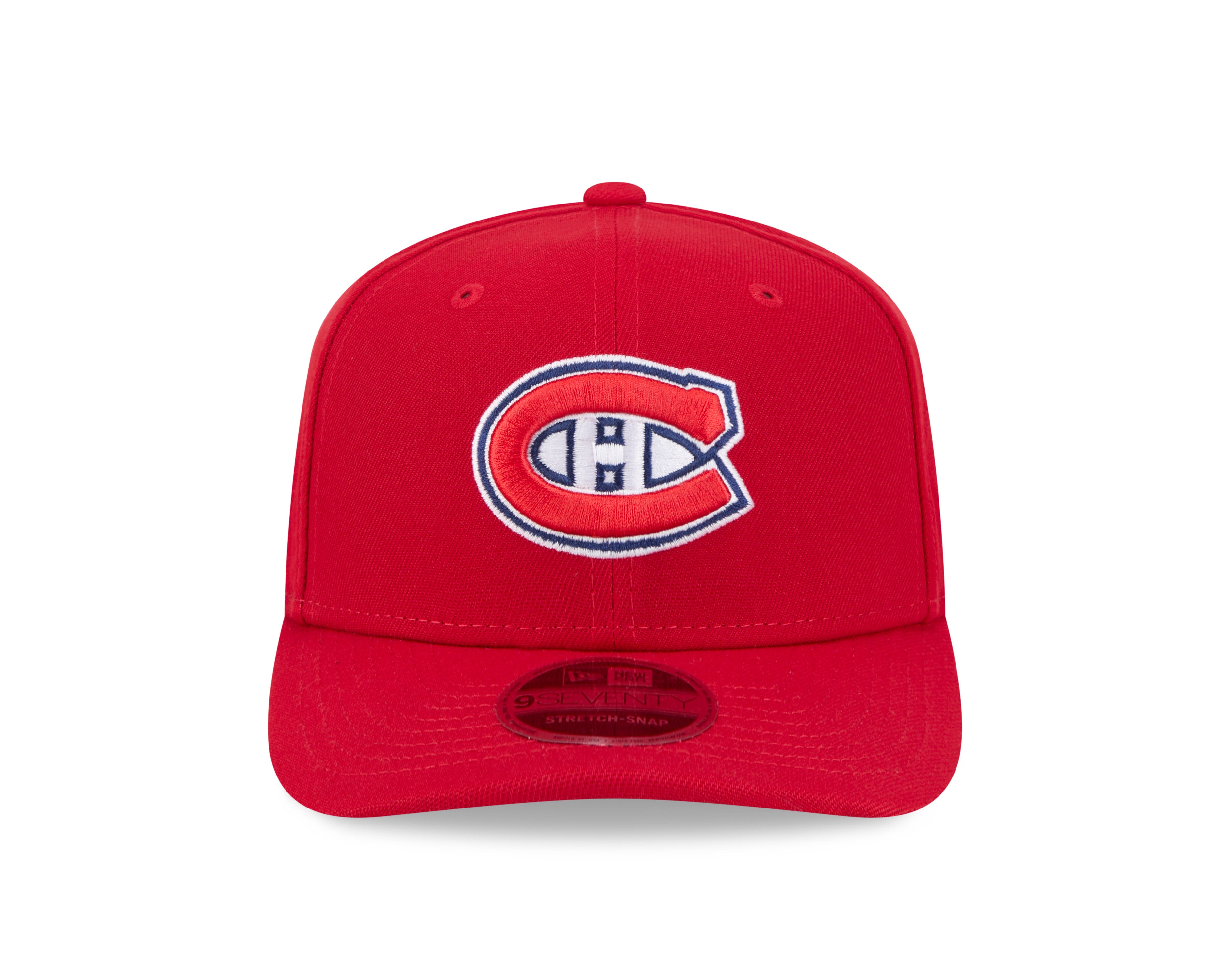 Casquette Snapback 9Seventy rouge pour homme des Canadiens de Montréal de la LNH de New Era