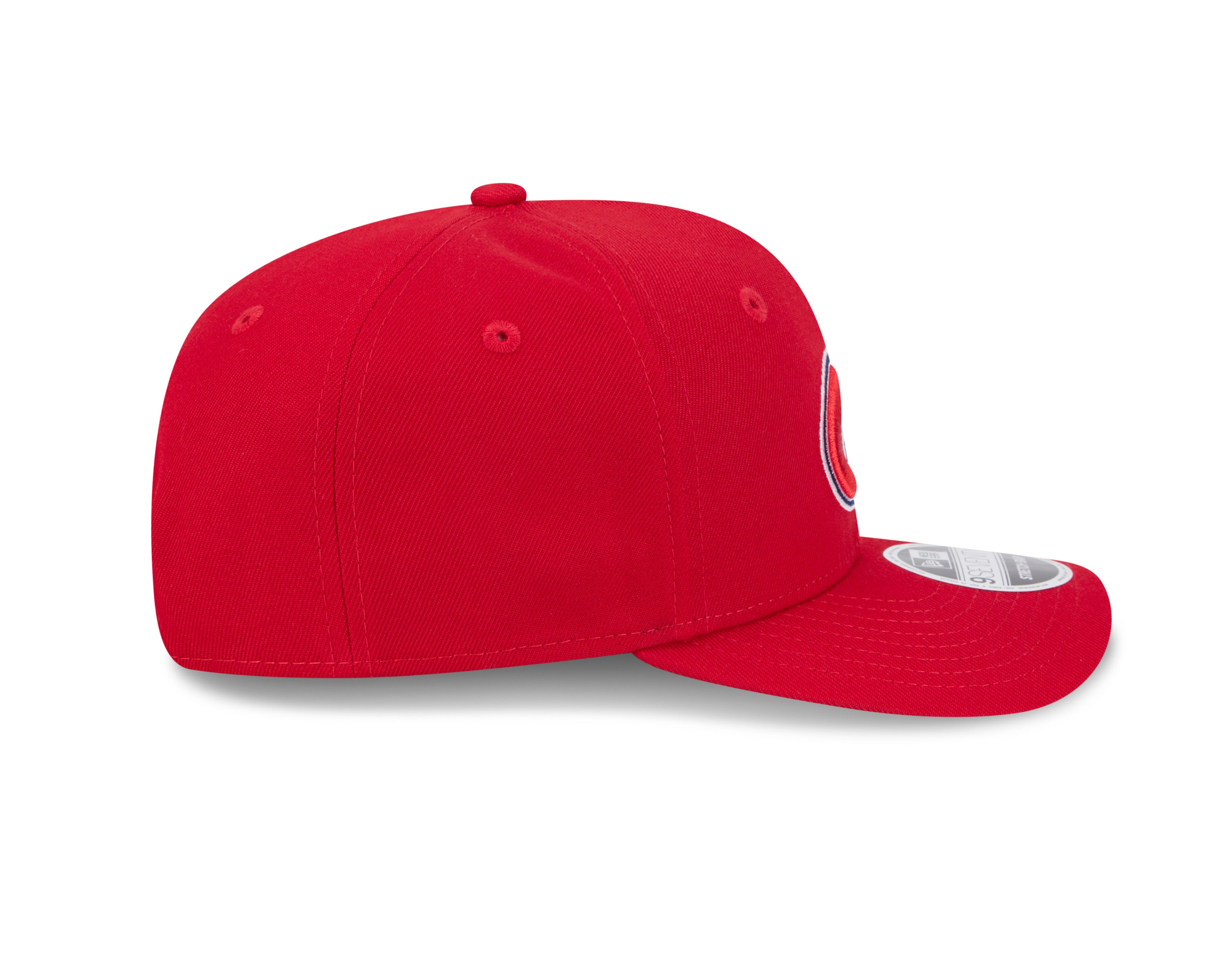 Casquette Snapback 9Seventy rouge pour homme des Canadiens de Montréal de la LNH de New Era