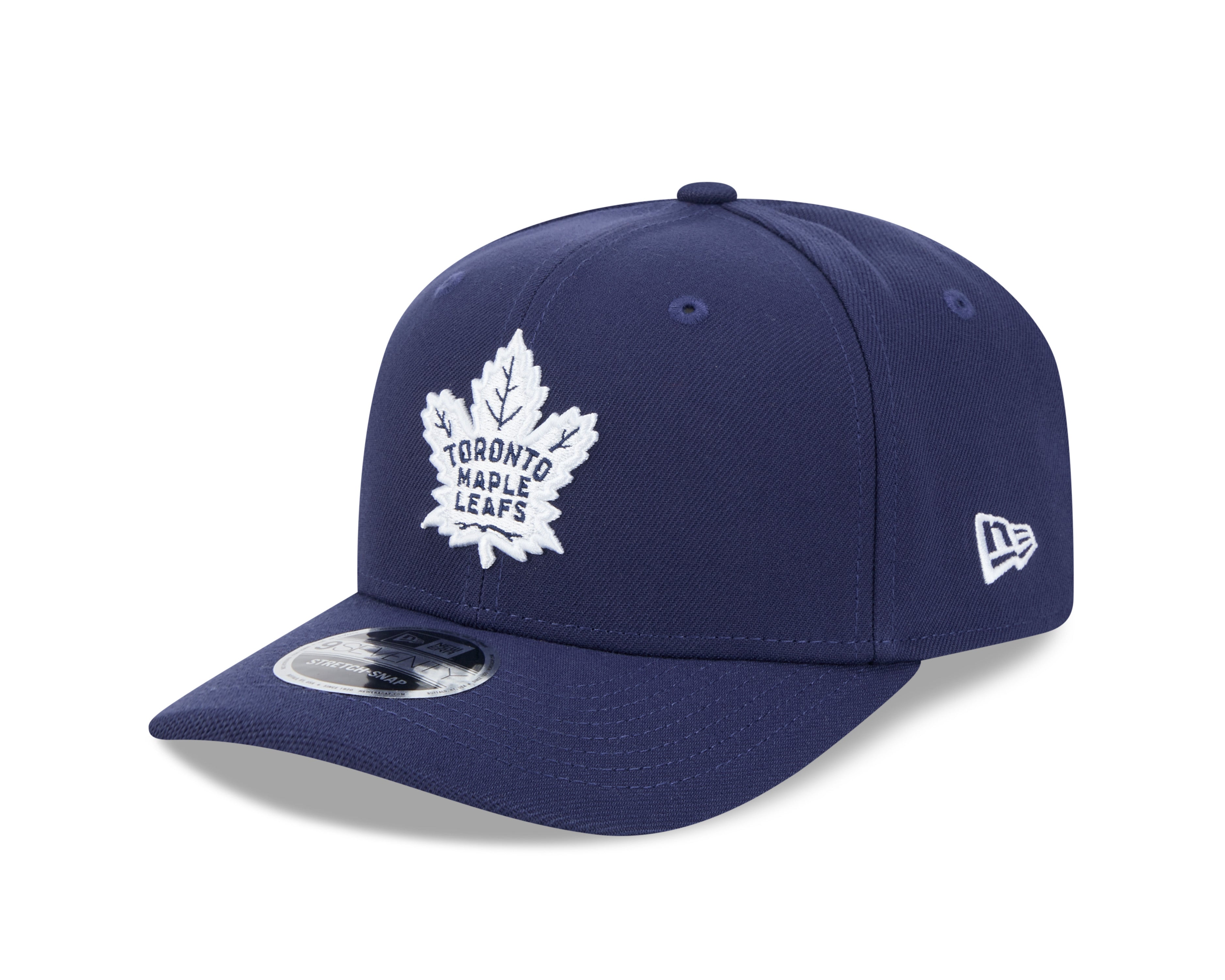 Casquette Snapback 9Seventy de couleur d'équipe bleu marine des Maple Leafs de Toronto NHL New Era pour homme