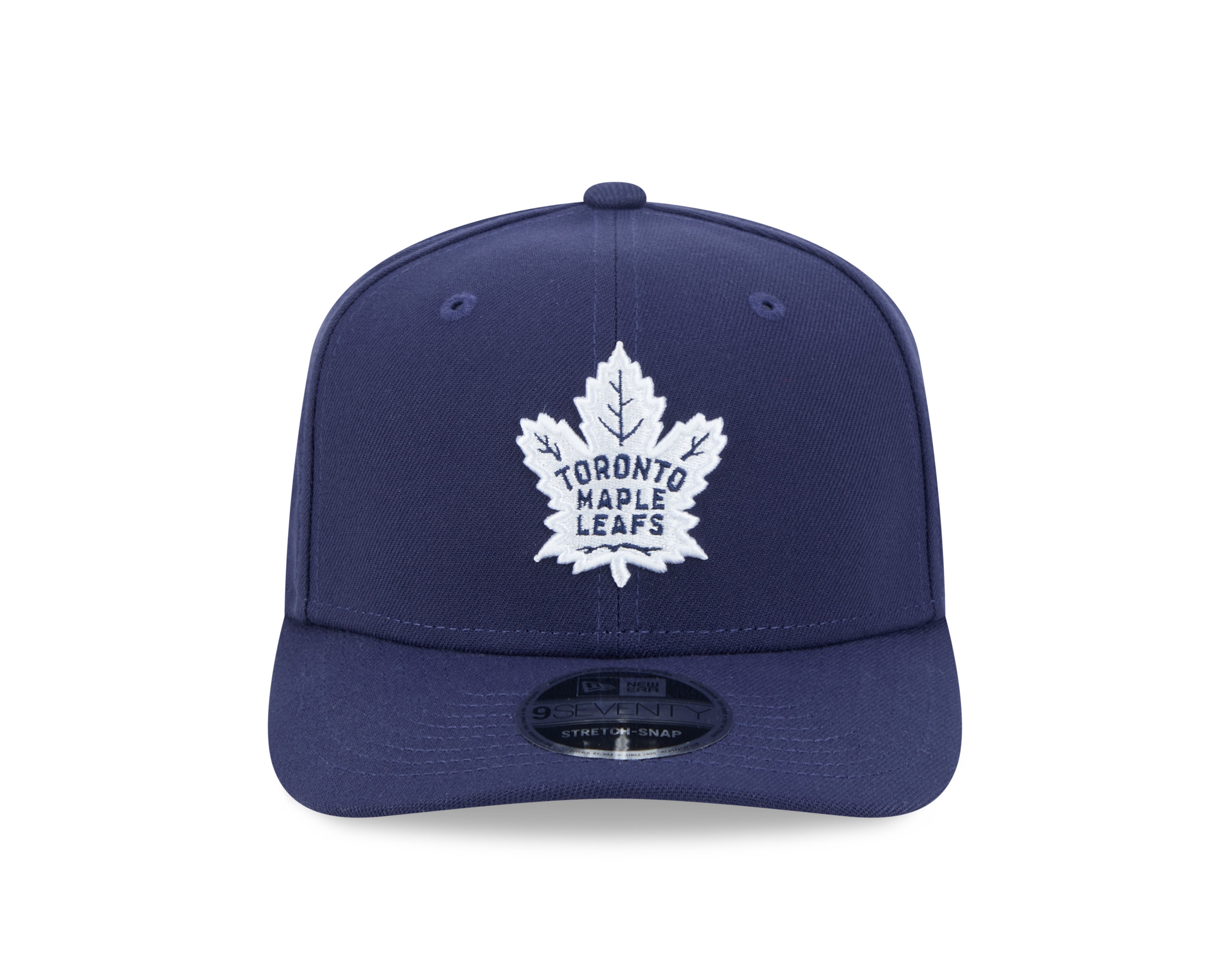 Casquette Snapback 9Seventy de couleur d'équipe bleu marine des Maple Leafs de Toronto NHL New Era pour homme