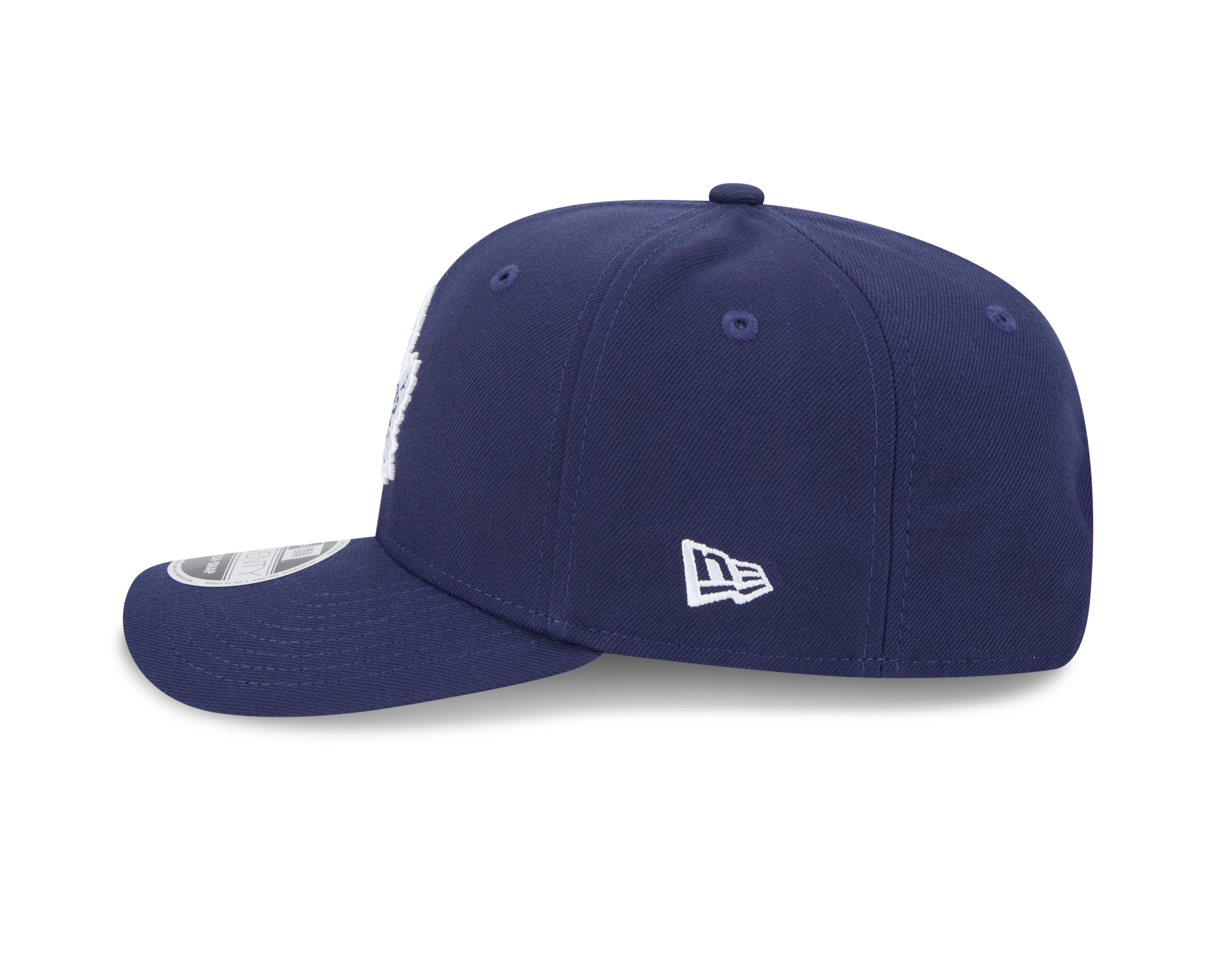 Casquette Snapback 9Seventy de couleur d'équipe bleu marine des Maple Leafs de Toronto NHL New Era pour homme