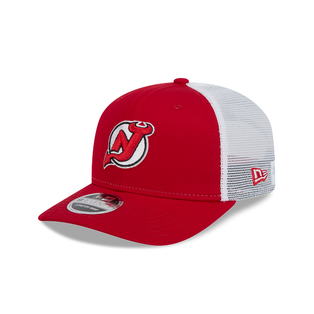 New Jersey Devils NHL New Era Men's Red 9Seventy Team Color Snapback Hat