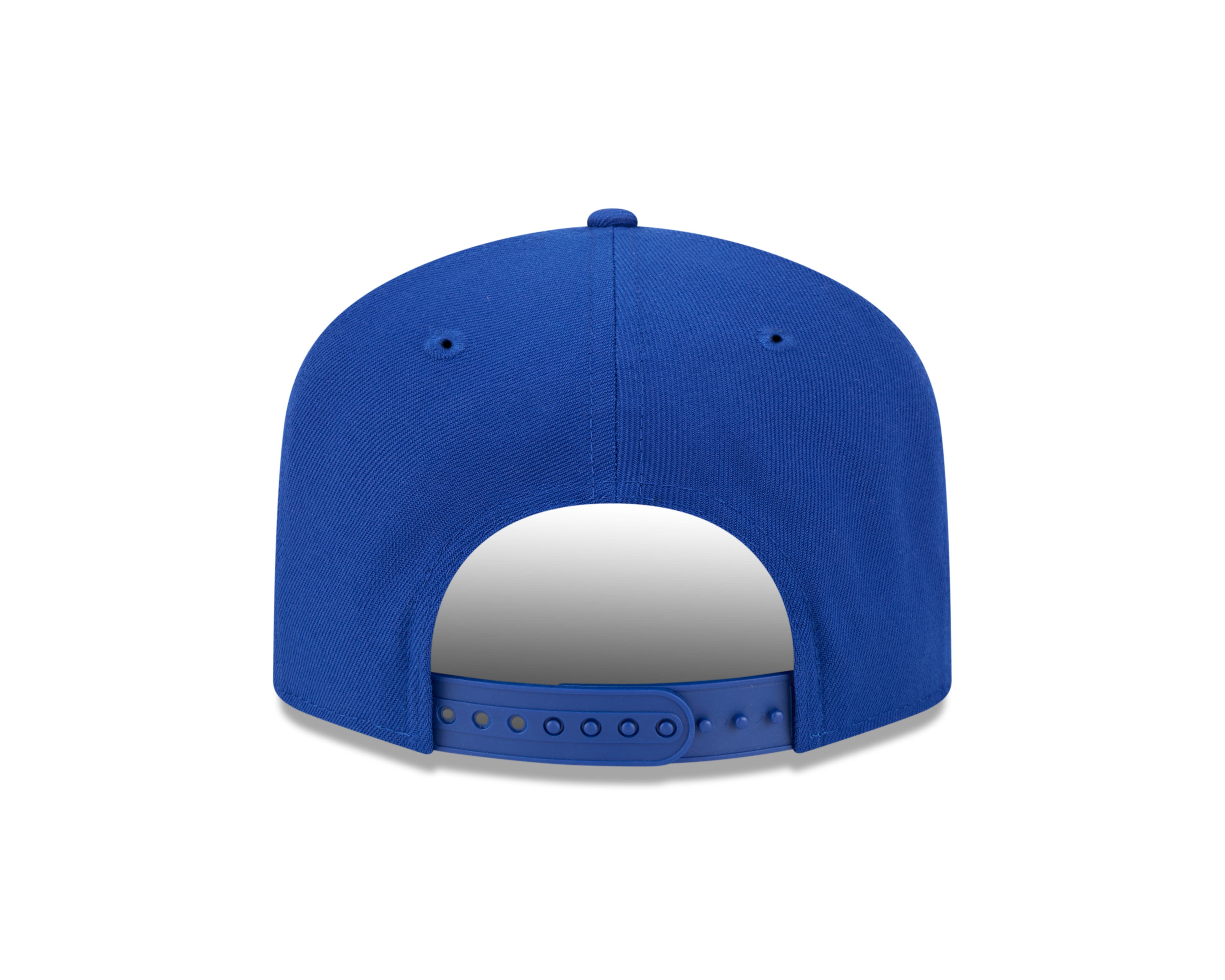 Edmonton Oilers NHL New Era Men's Royal 9Fifty Script A-Frame Snapback Hat