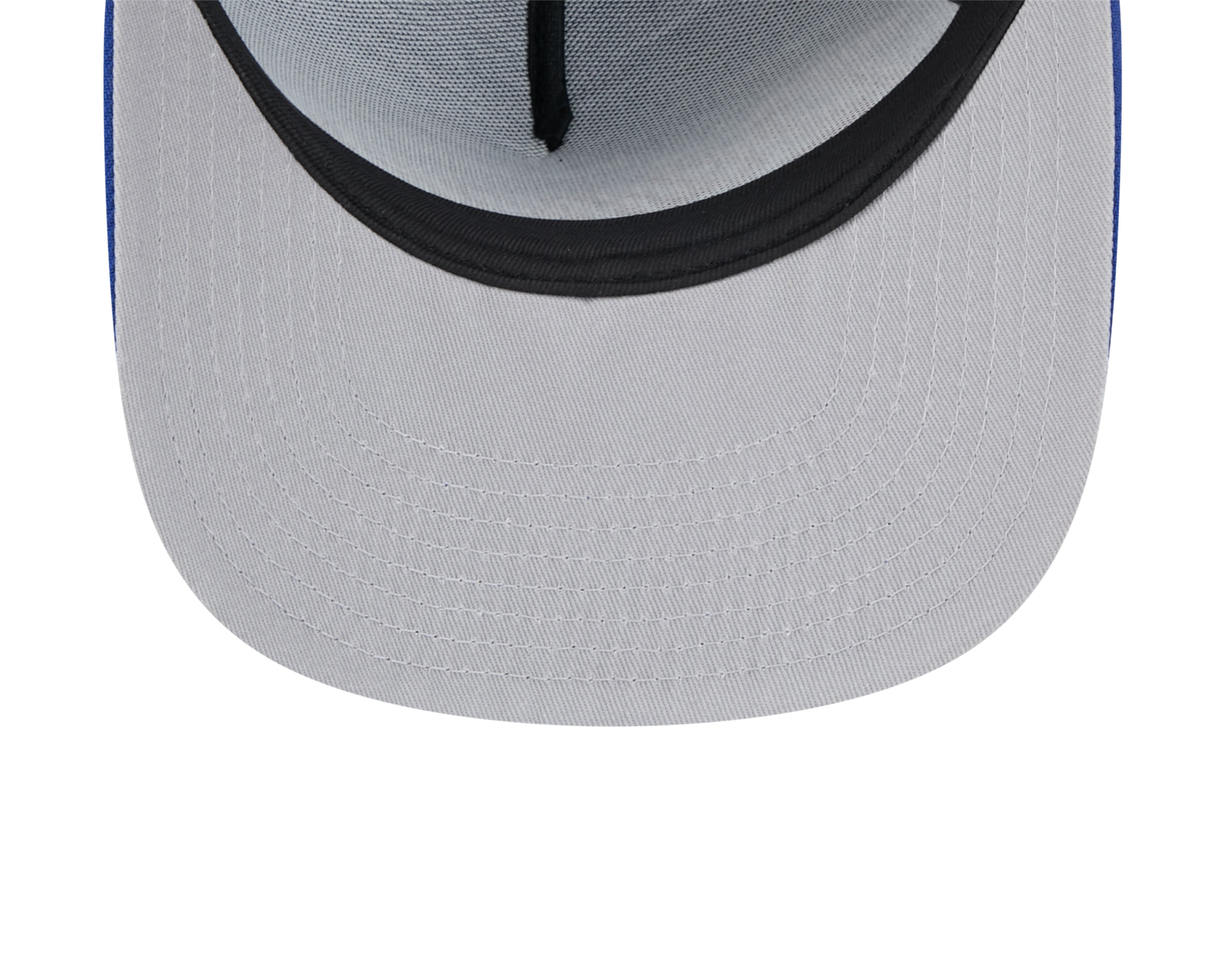 Casquette à visière ajustable New Era Royal 9FIfty Script A-Frame pour homme des Rangers de New York de la LNH