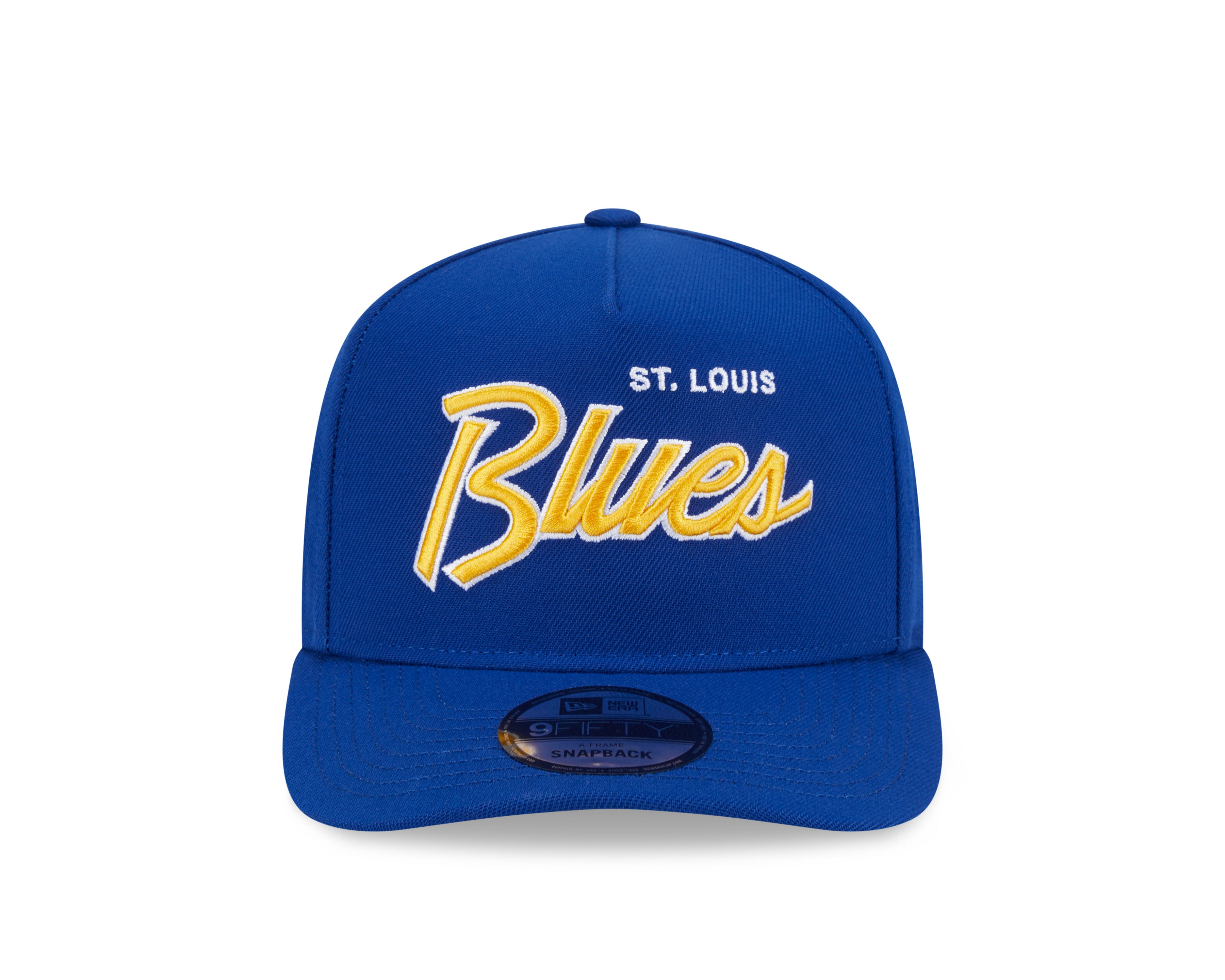 Casquette Snapback A-Frame Script Royal 9FIfty NHL des Blues de St. Louis pour homme de New Era