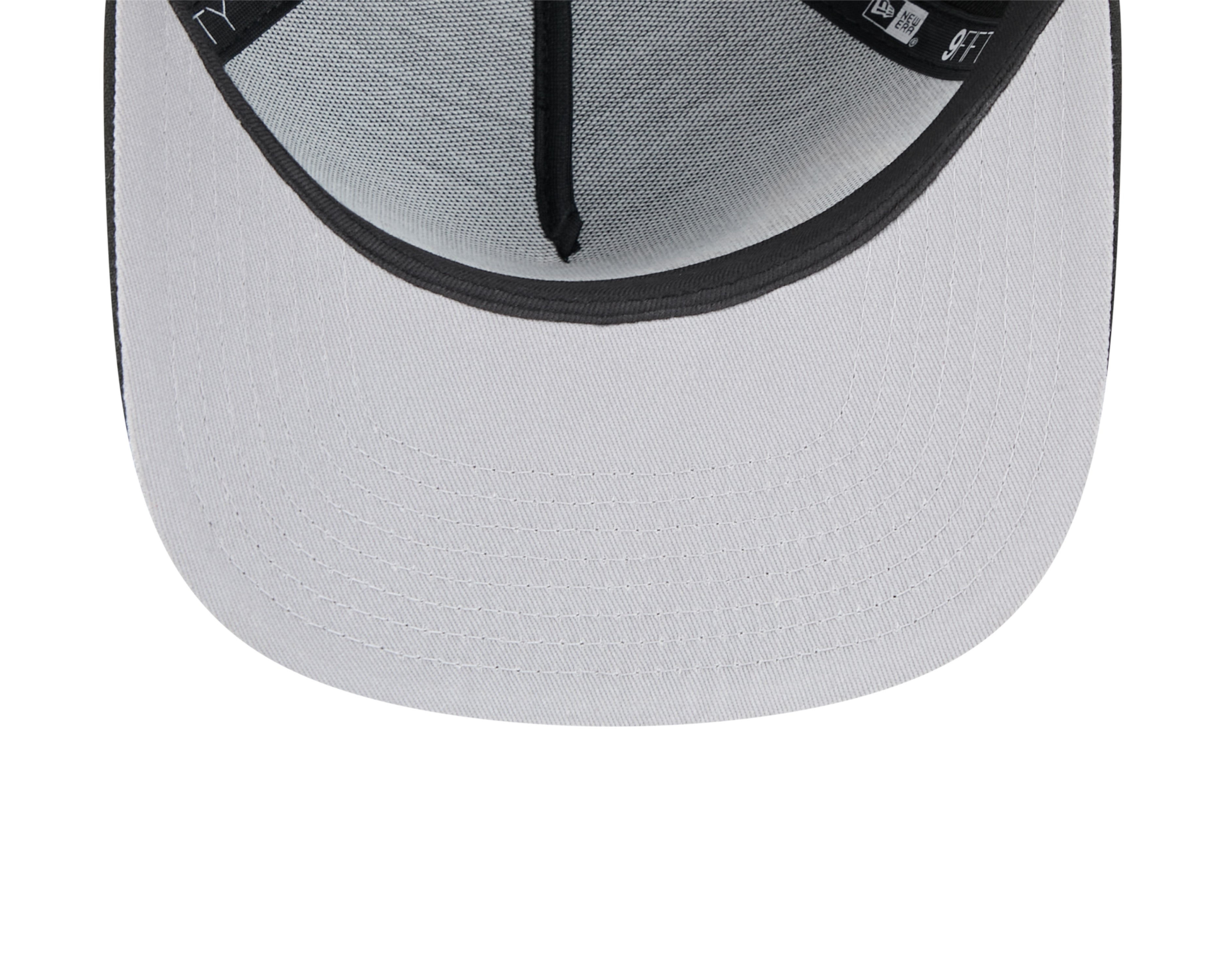 Casquette Snapback A-Frame 9FIfty Script noire pour homme des Penguins de Pittsburgh de la LNH de New Era