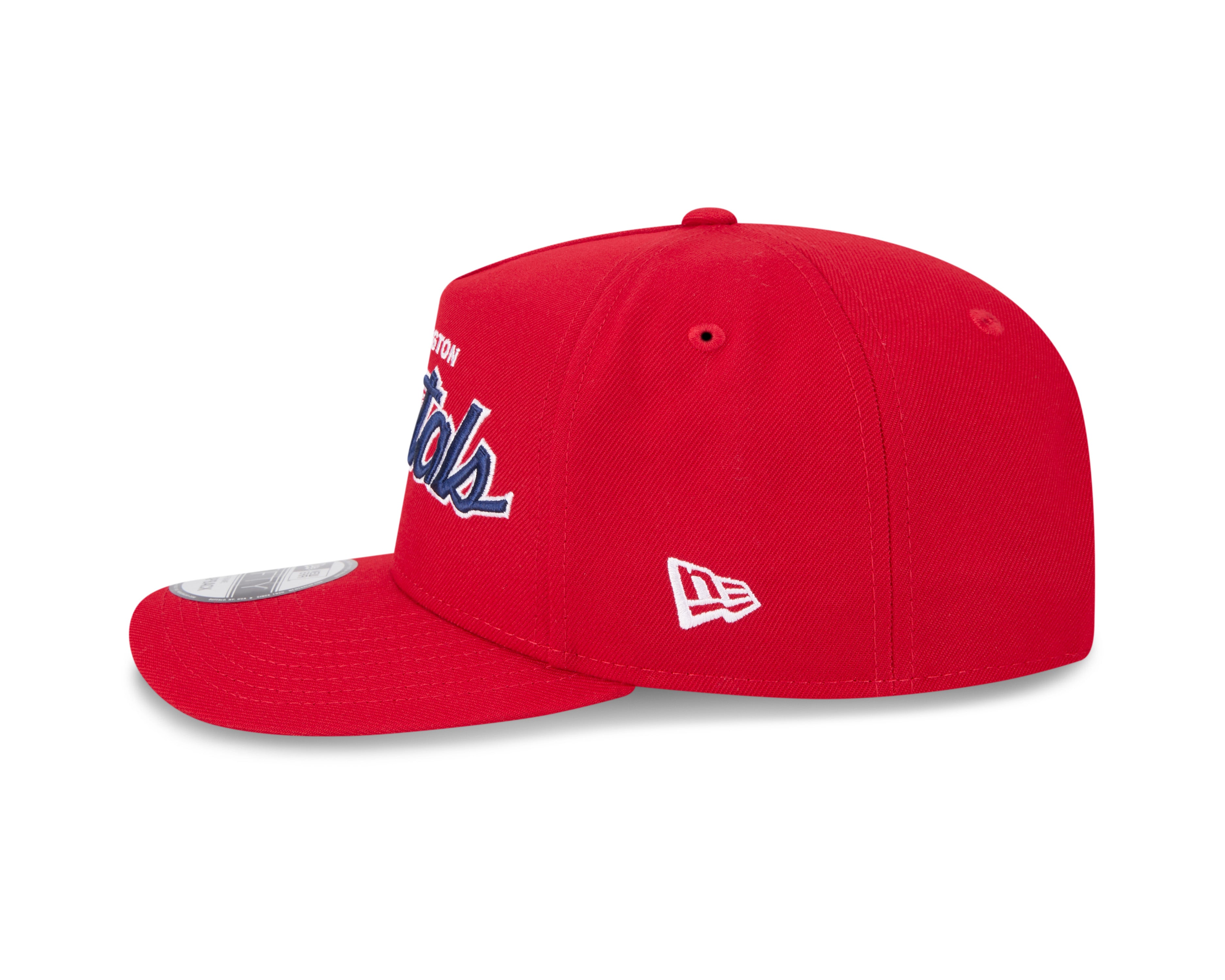 Washinton Capitals NHL New Era Men's Red 9FIfty Script A-Frame Snapback
