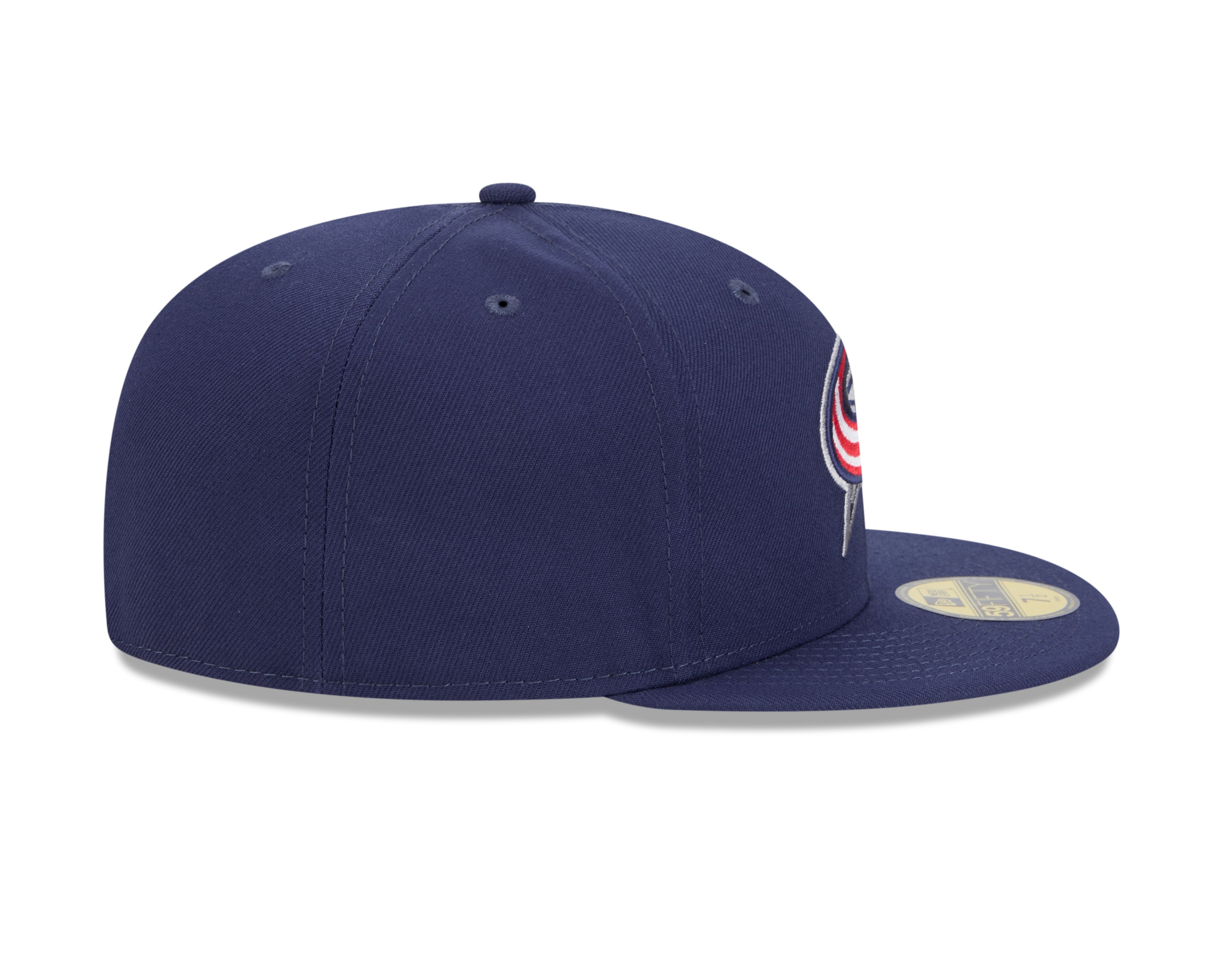 Casquette ajustée 59Fifty Core bleu marine pour homme des Columbus Blue Jackets de la LNH de New Era