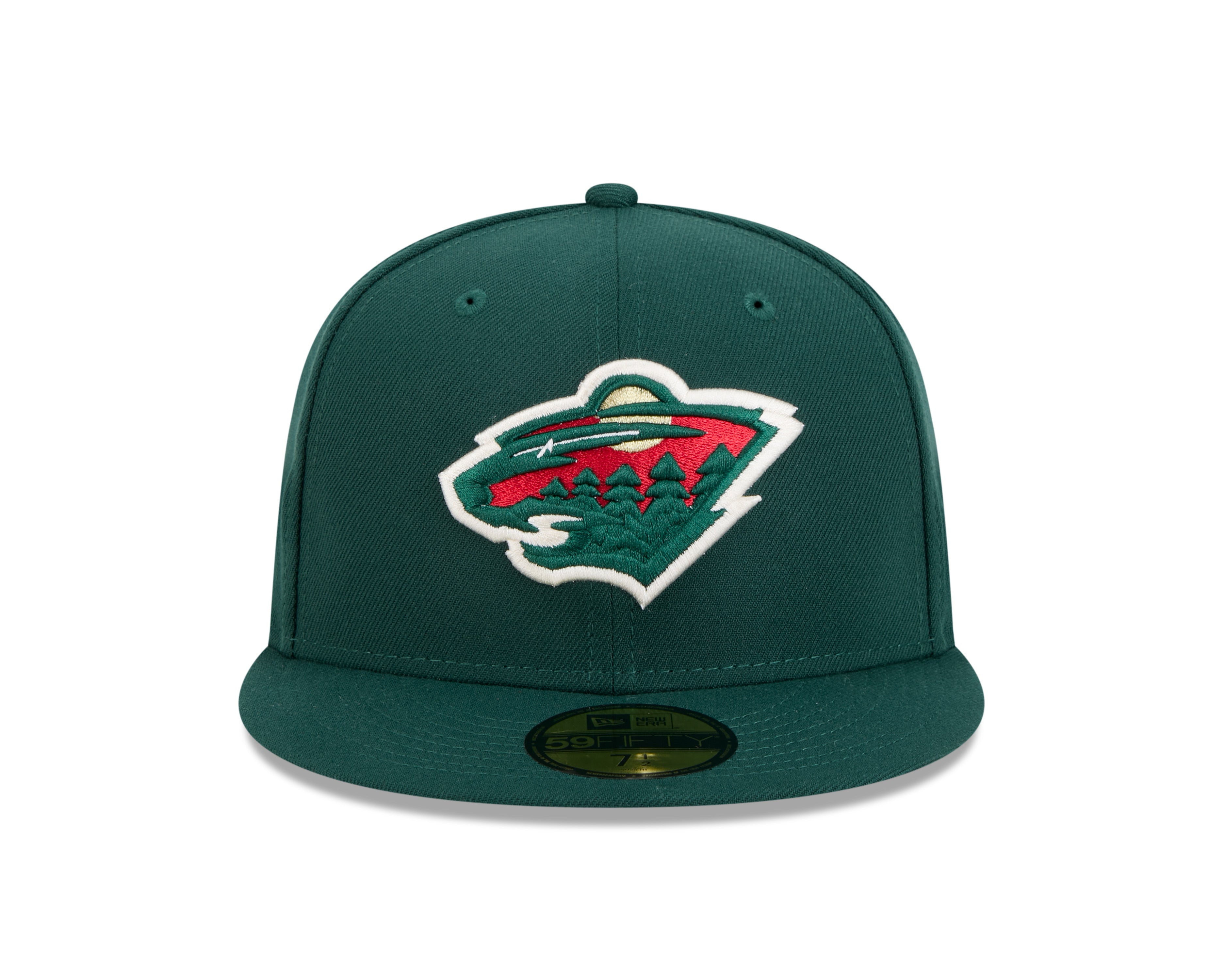 Casquette ajustée 59Fifty Core pour homme Minnesota Wild NHL New Era Forest Green