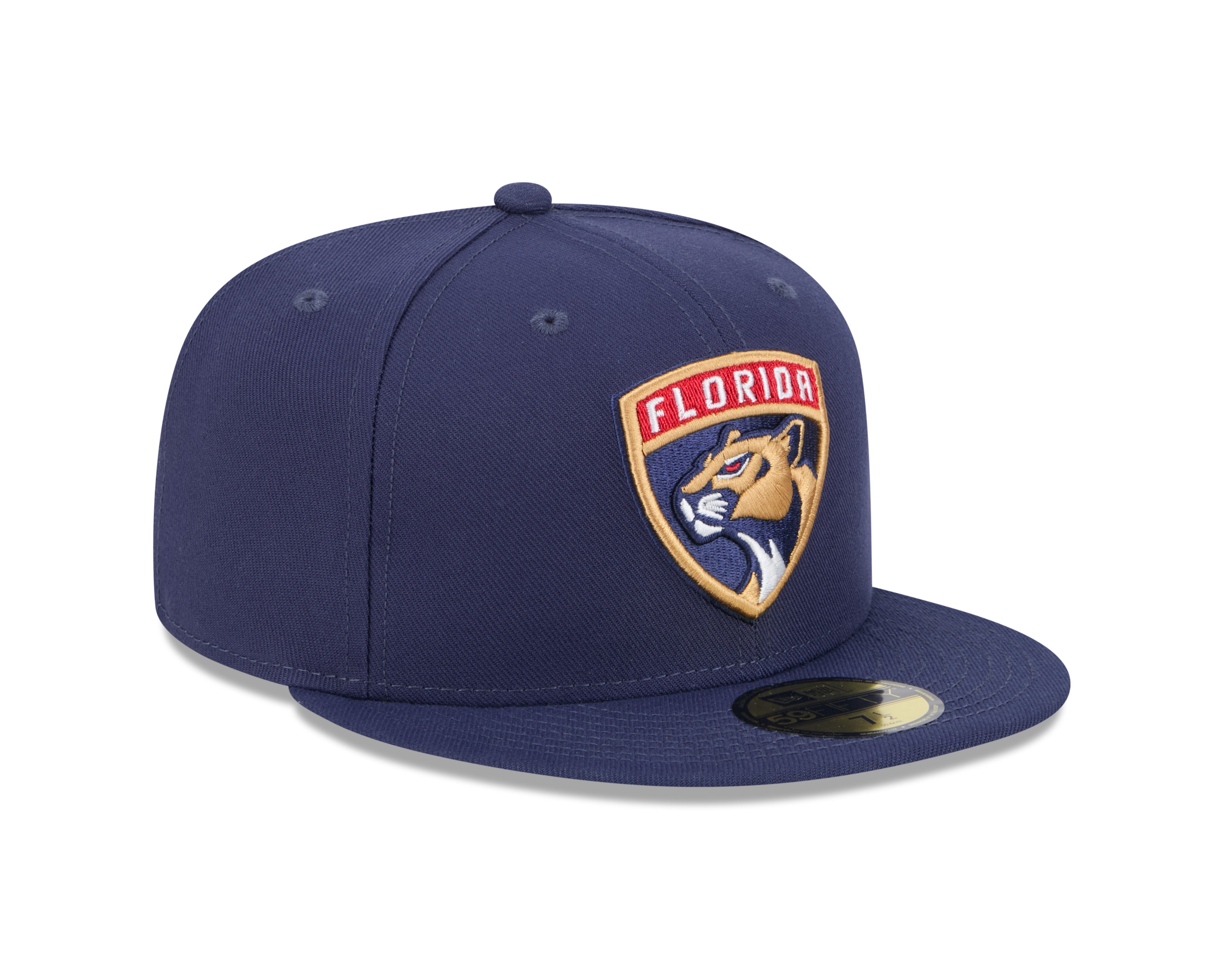 Casquette ajustée 59Fifty Core bleu marine pour homme des Panthers de la Floride NHL New Era