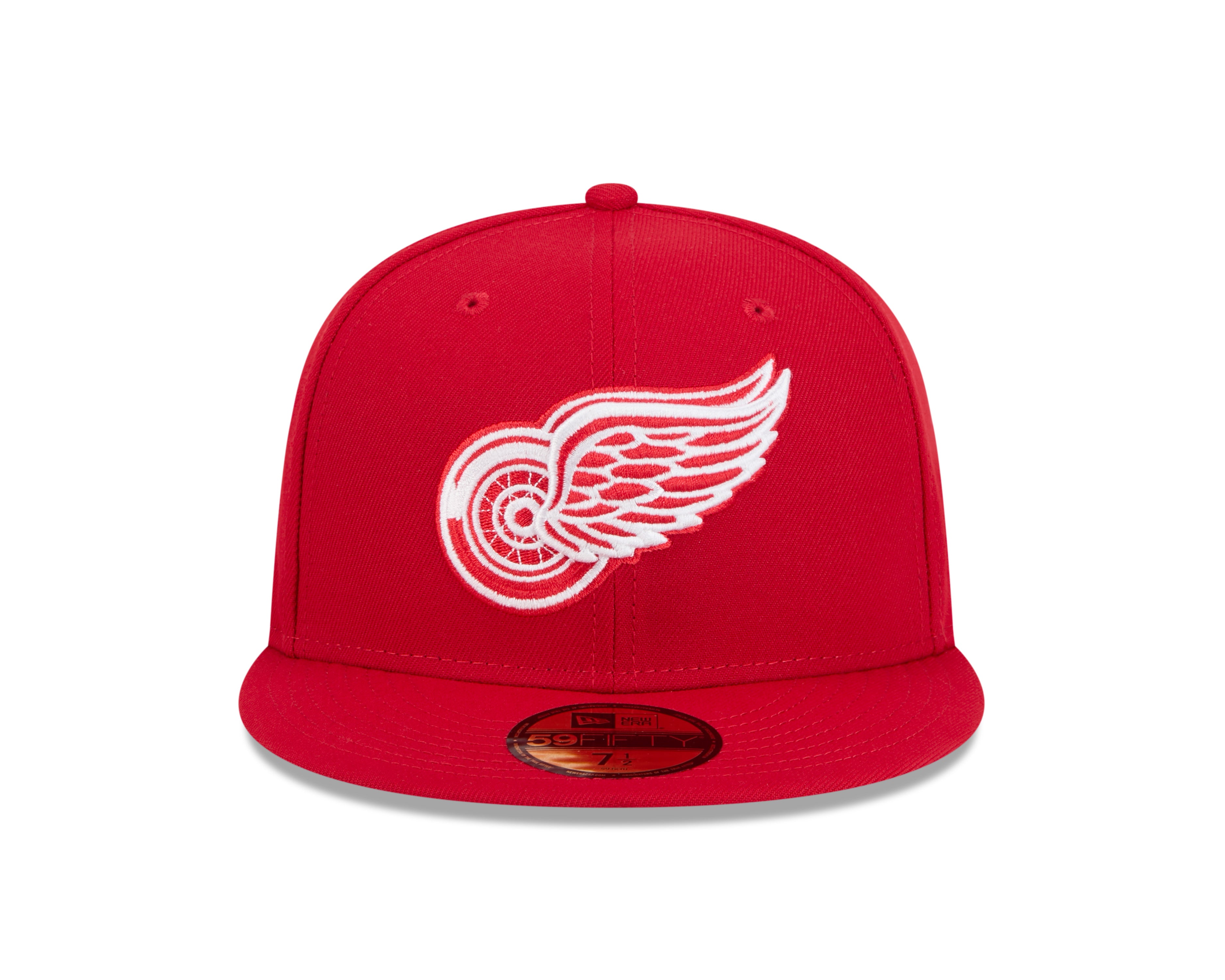 Casquette ajustée 59Fifty Core rouge pour homme des Red Wings de Détroit de la LNH de New Era