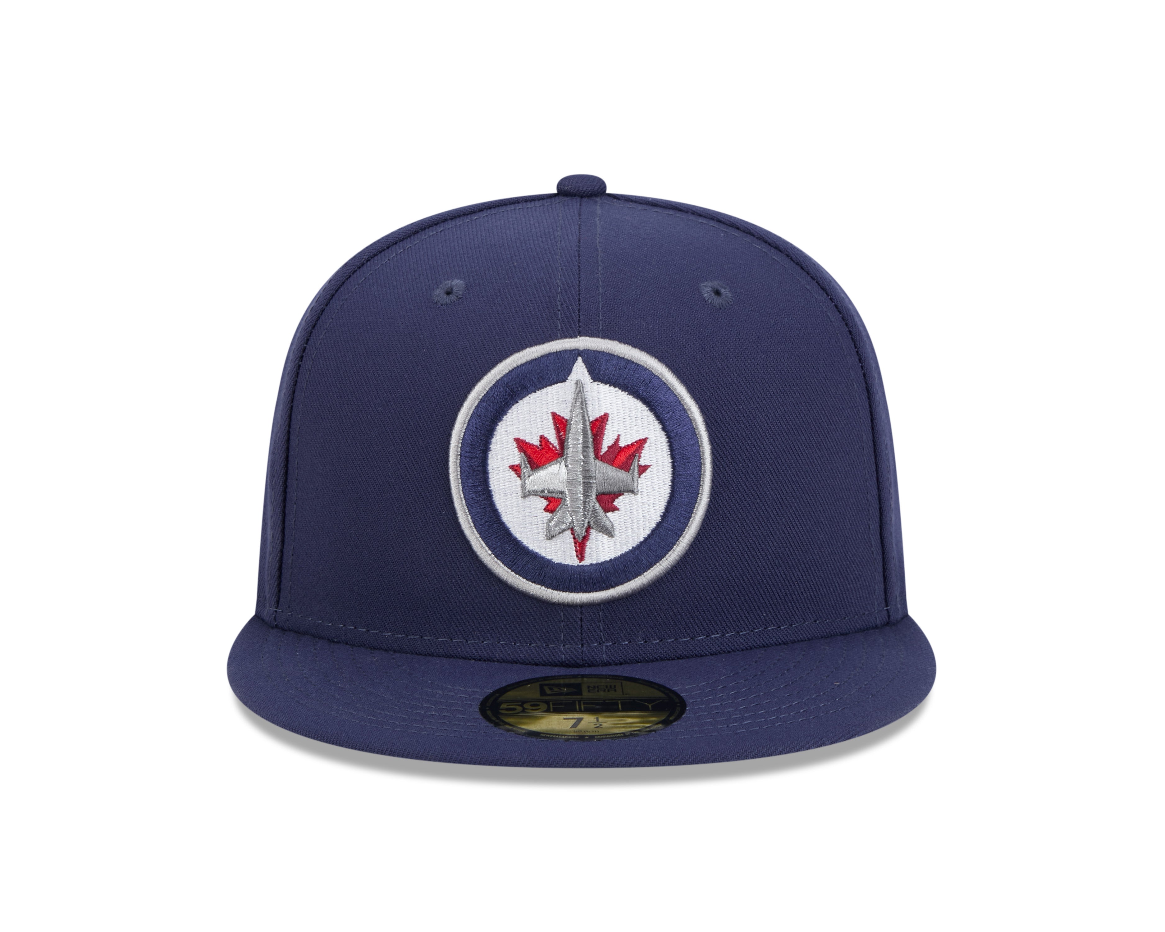 Winnipeg Jets NHL New Era Men's Navy 59Fifty Core Fitted Hat