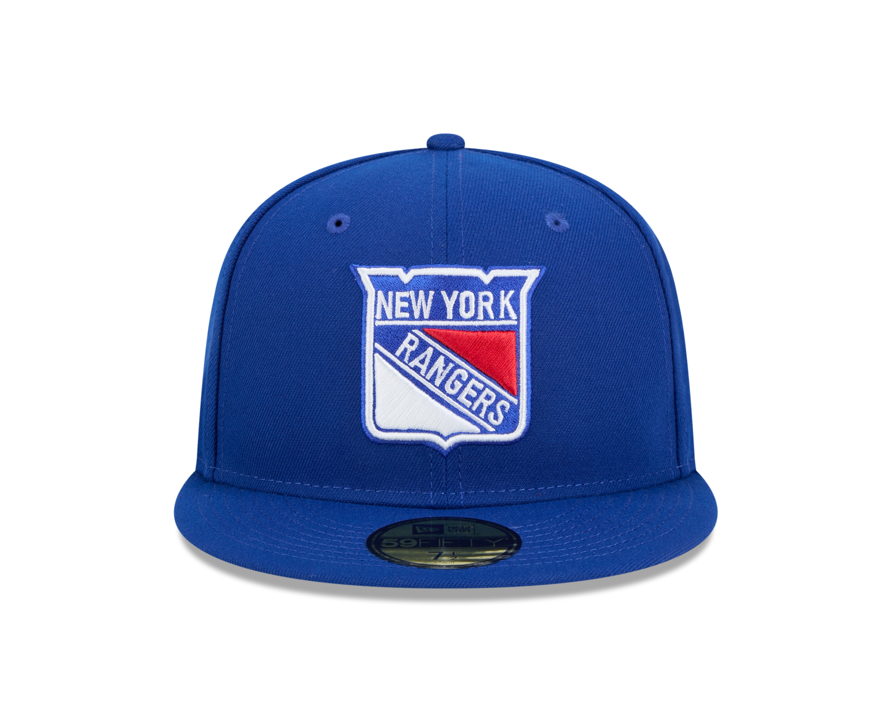 Casquette ajustée New Era Royal 59Fifty Core pour homme des Rangers de New York NHL