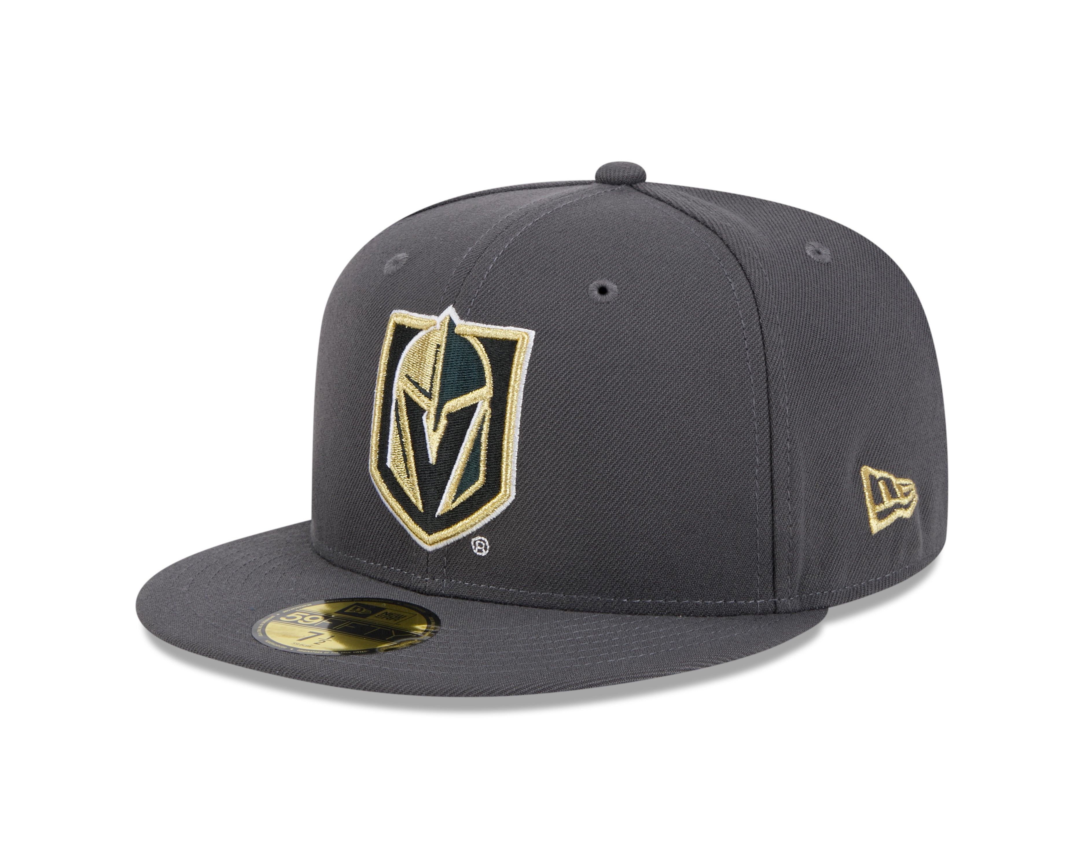 Casquette ajustée 59Fifty Core grise pour homme Vegas Golden Knights NHL New Era