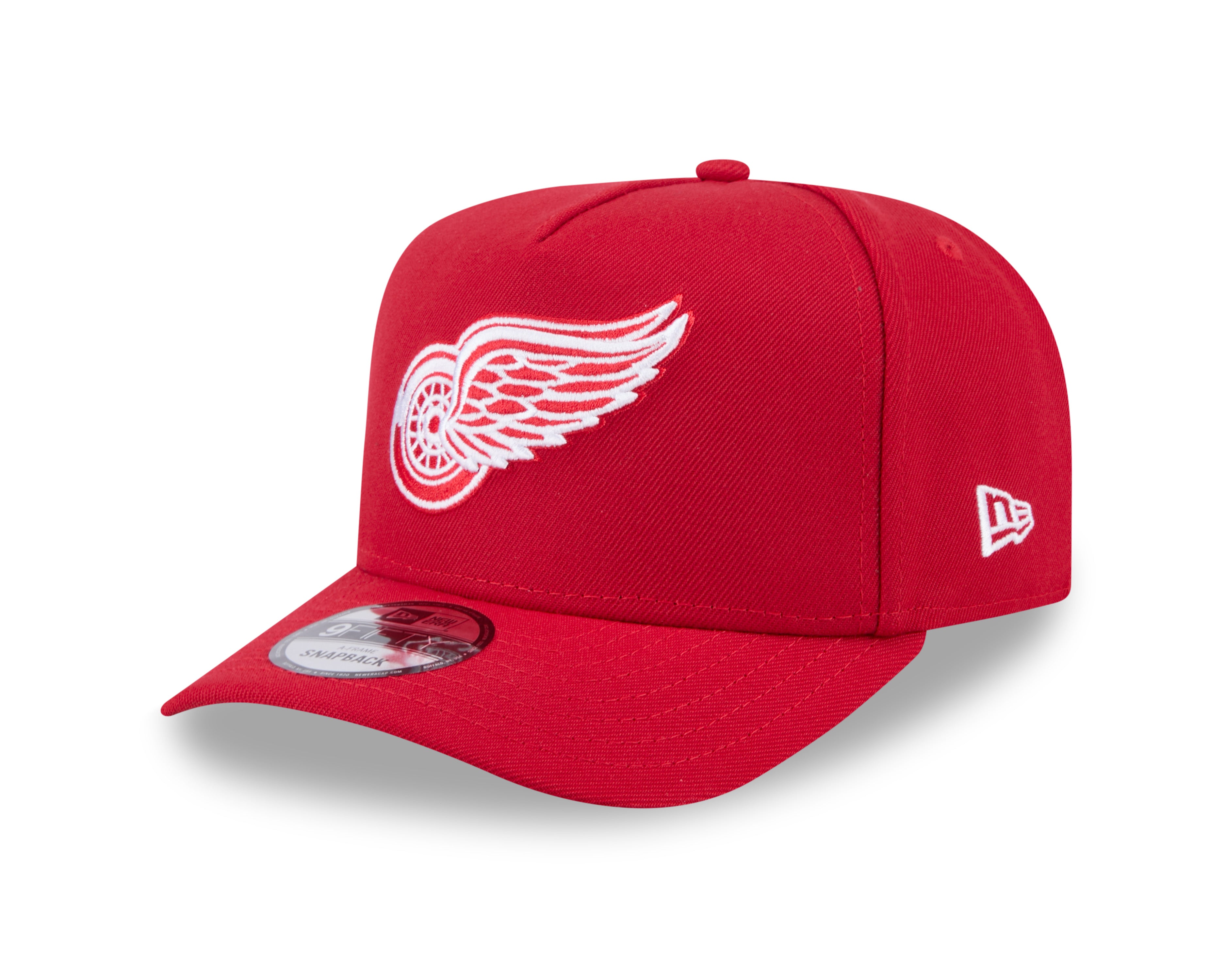 Detroit Red Wings NHL New Era Men's Red 9Fifty A-Frame Snapback