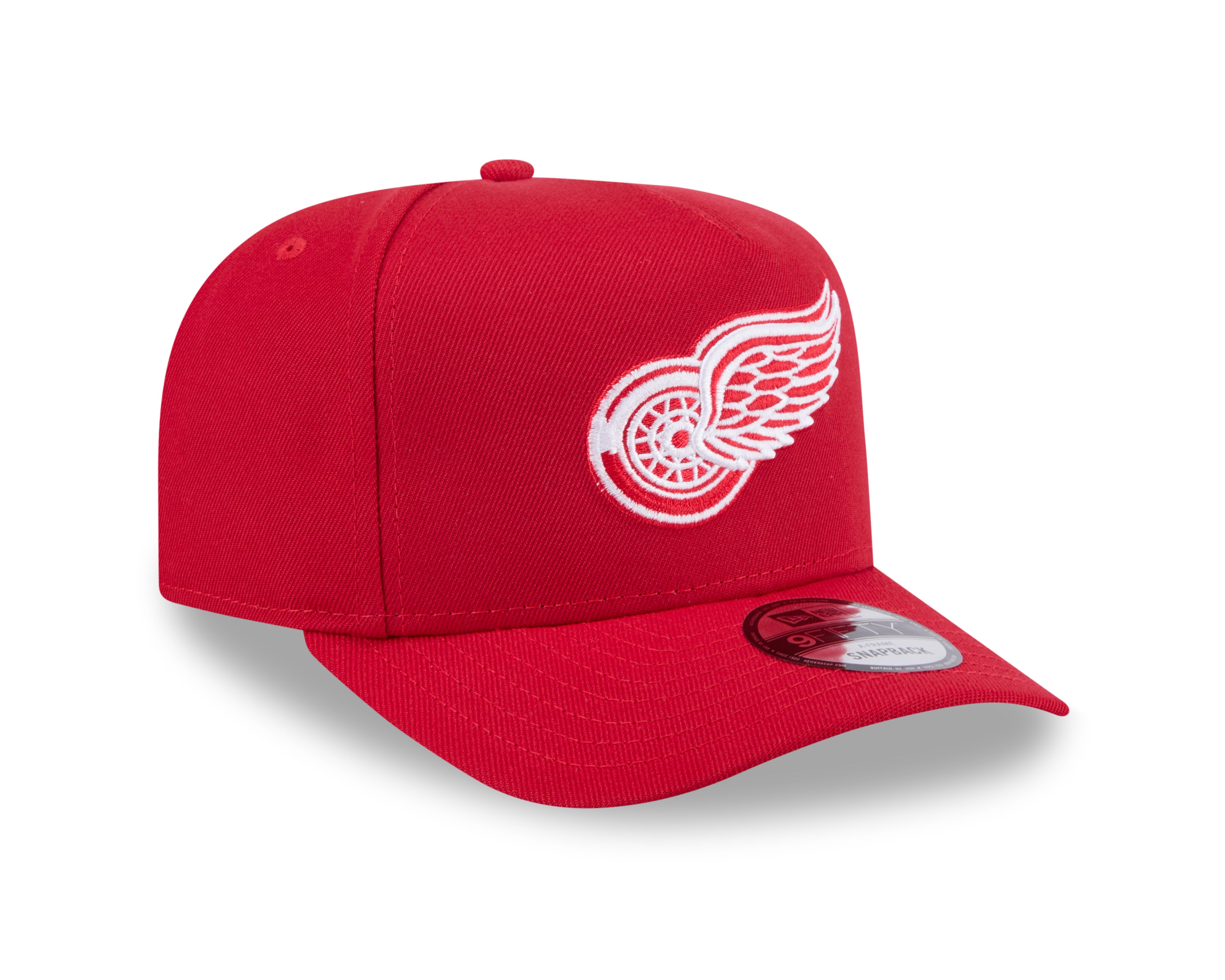 Detroit Red Wings NHL New Era Men's Red 9Fifty A-Frame Snapback