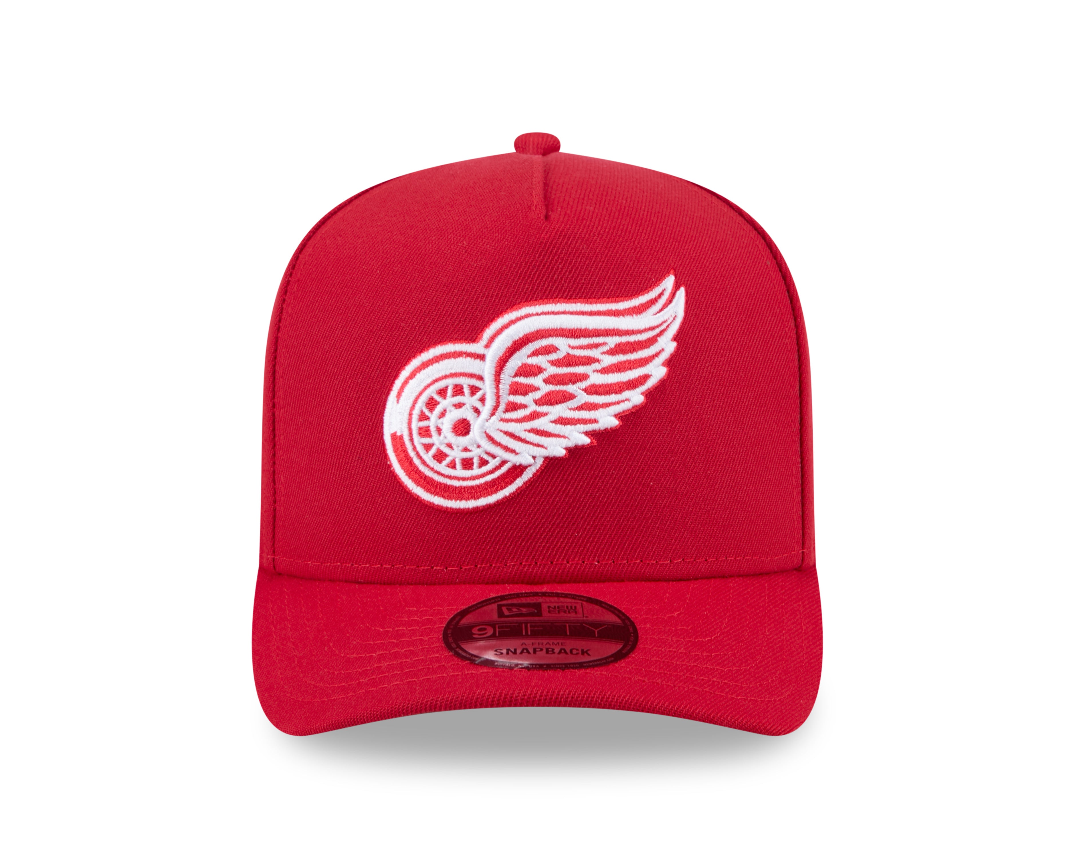 Detroit Red Wings NHL New Era Men's Red 9Fifty A-Frame Snapback