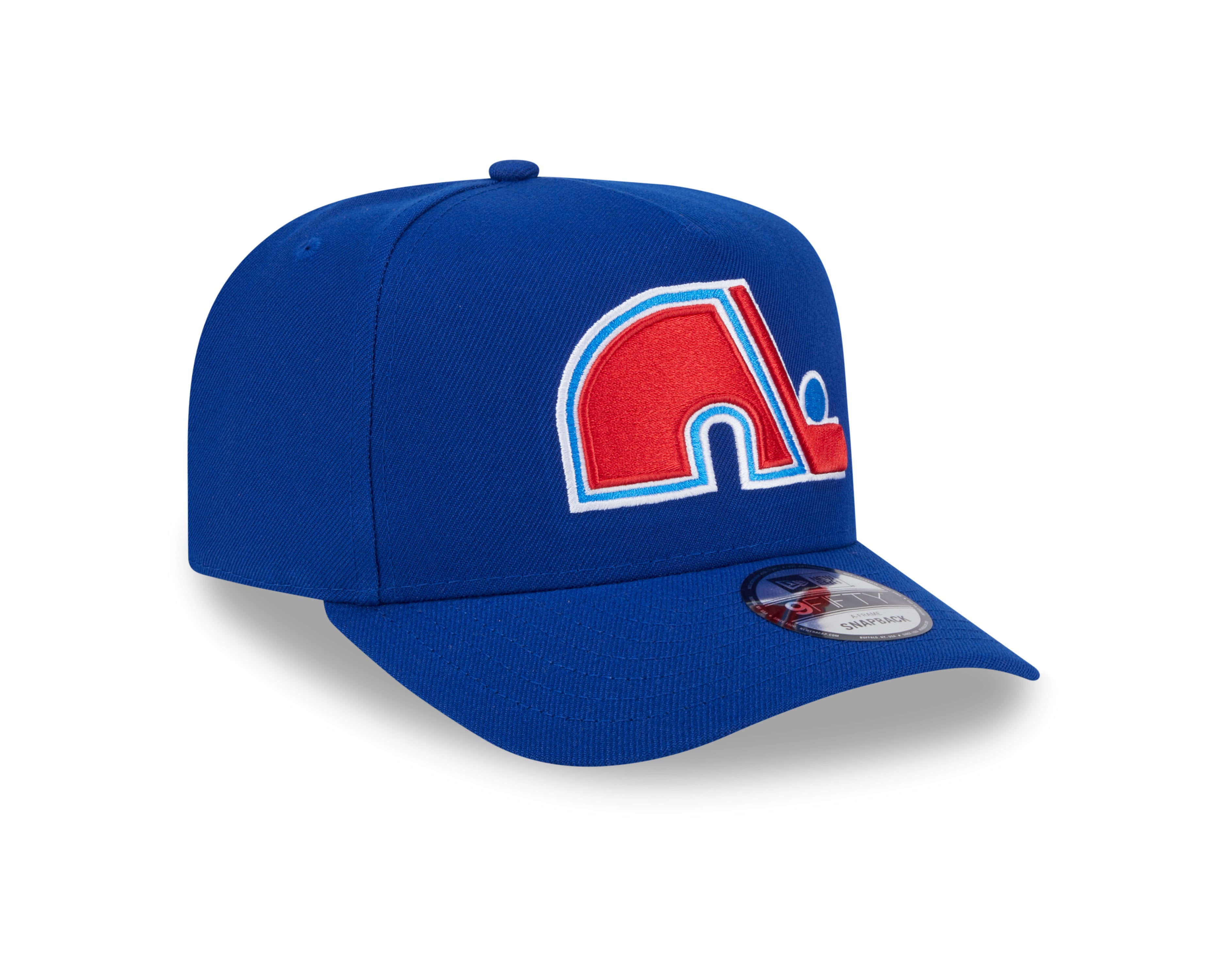 Quebec Nordiques NHL New Era Men's Royal Blue 9Fifty A-Frame Snapback