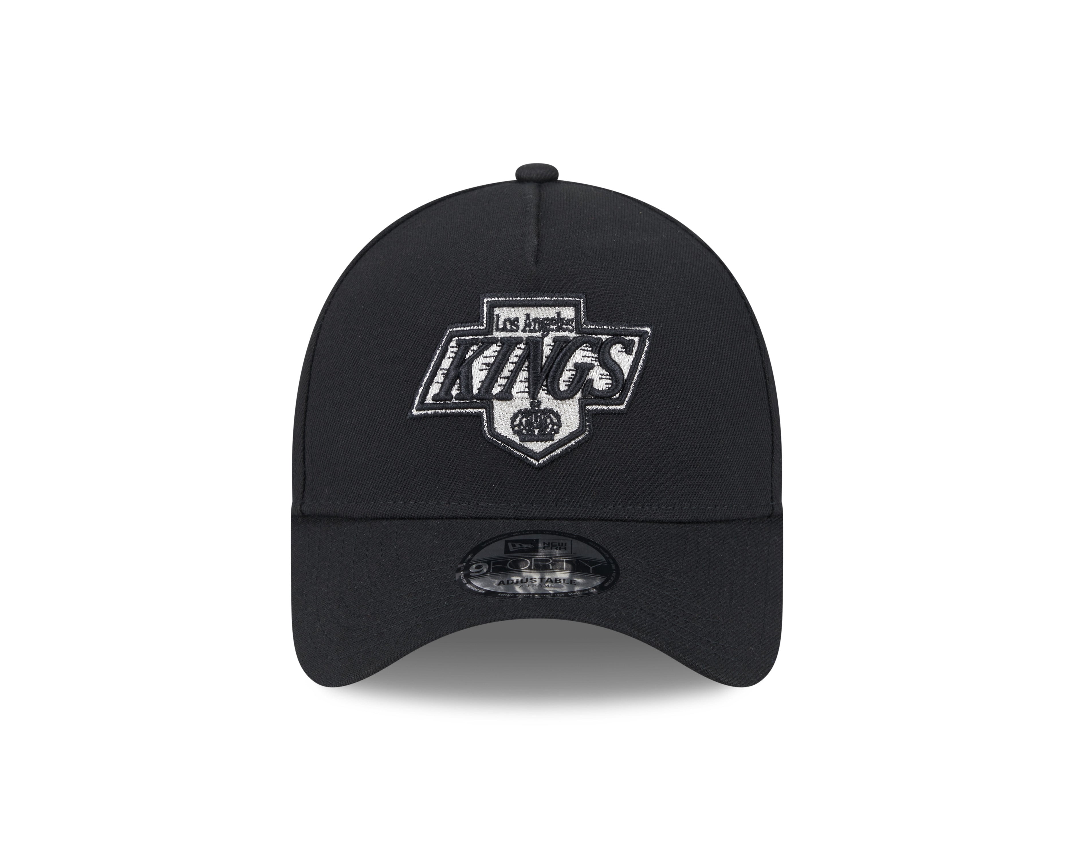 Los Angeles Kings NHL New Era Men's Black 9Forty A-Frame Snapback