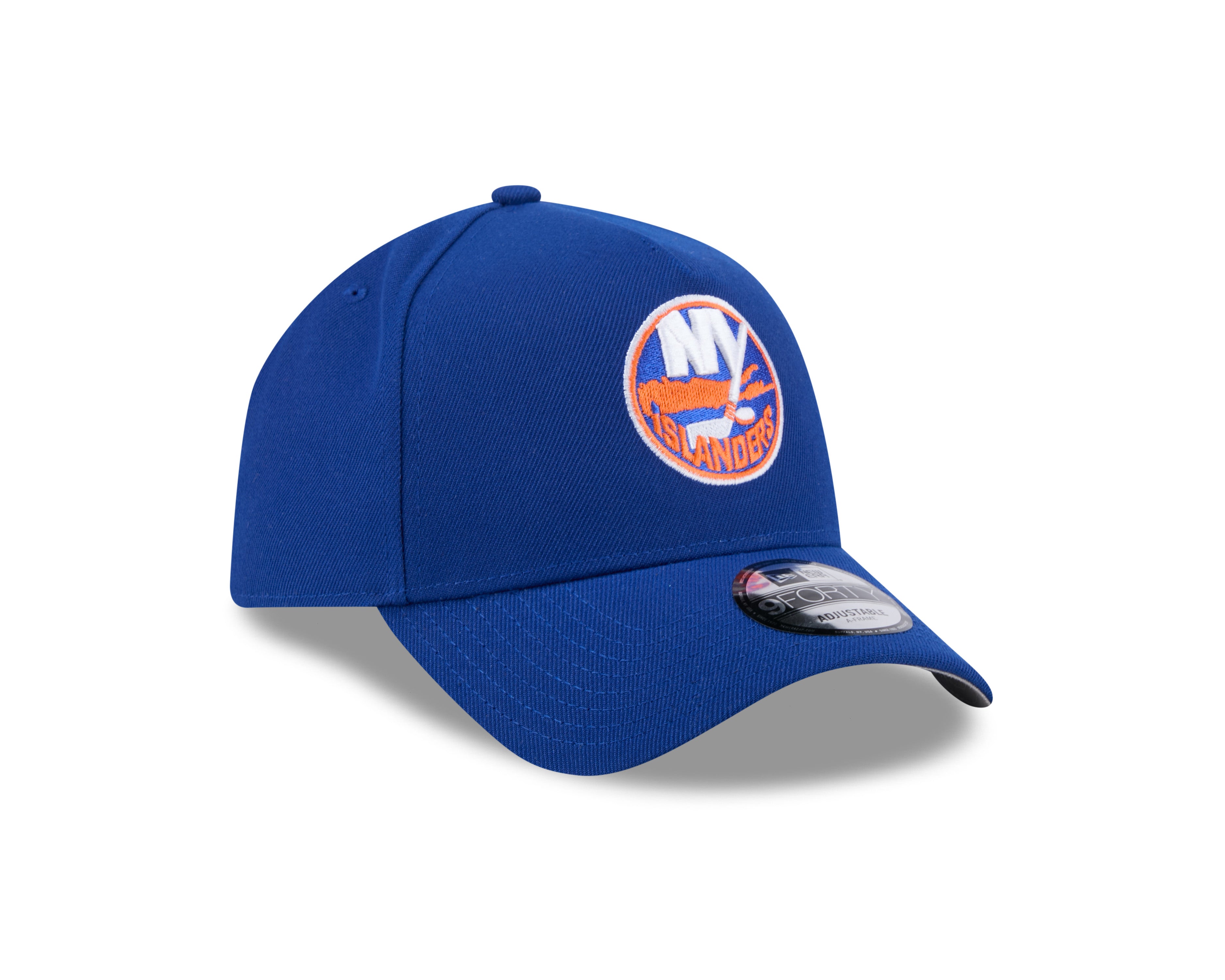 Casquette à visière ajustable A-Frame Royal 9Forty des Islanders de New York de la LNH pour homme de New Era