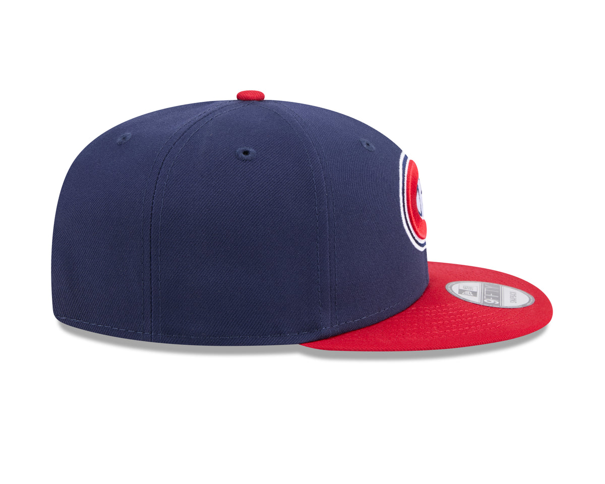 Casquette snapback basique New Era 9Fifty bicolore marine et rouge des Canadiens de Montréal (NHL)