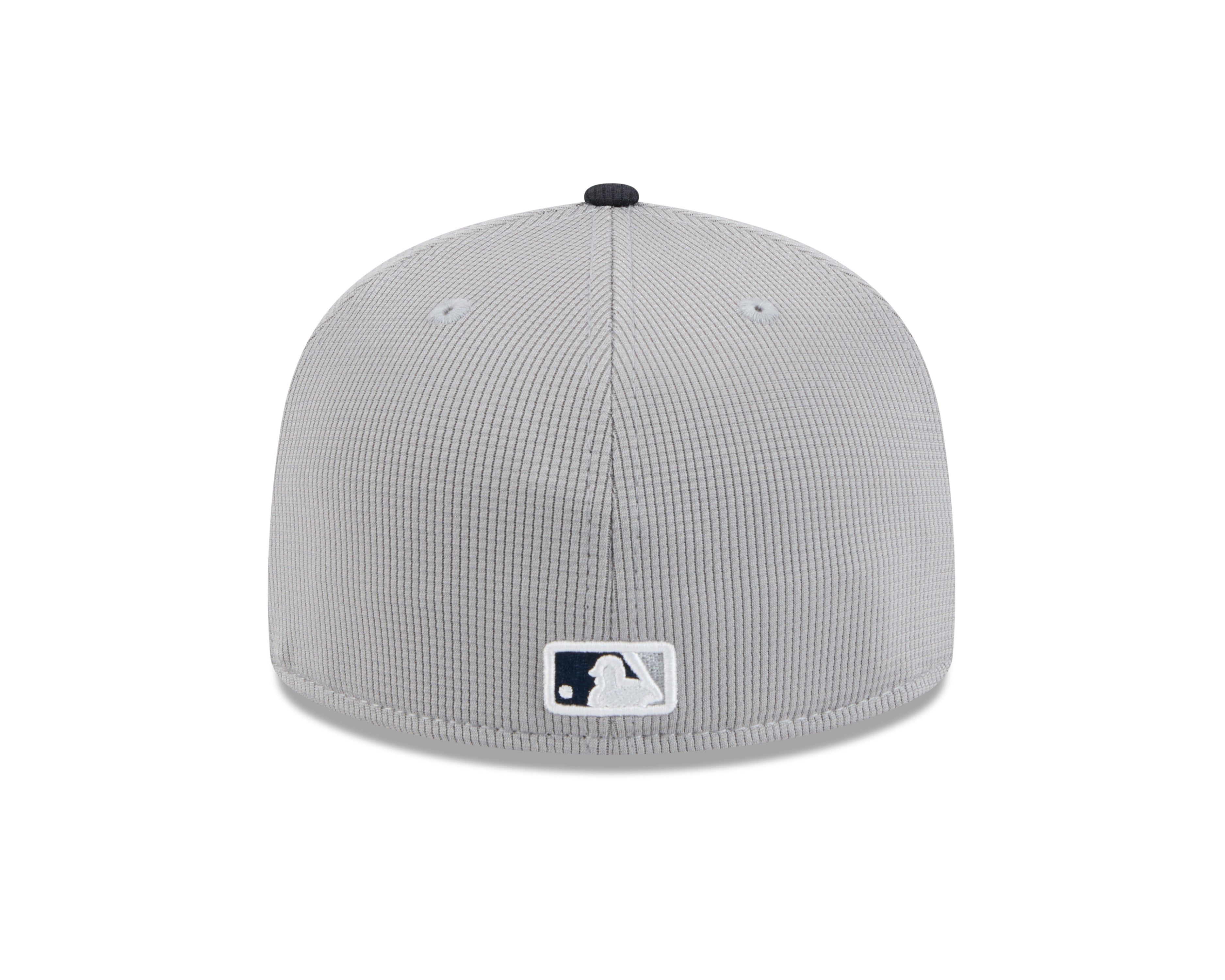 New York Yankees MLB New Era Men's Grey/Navy 59Fifty 2025 Spring Training Fitted Hat