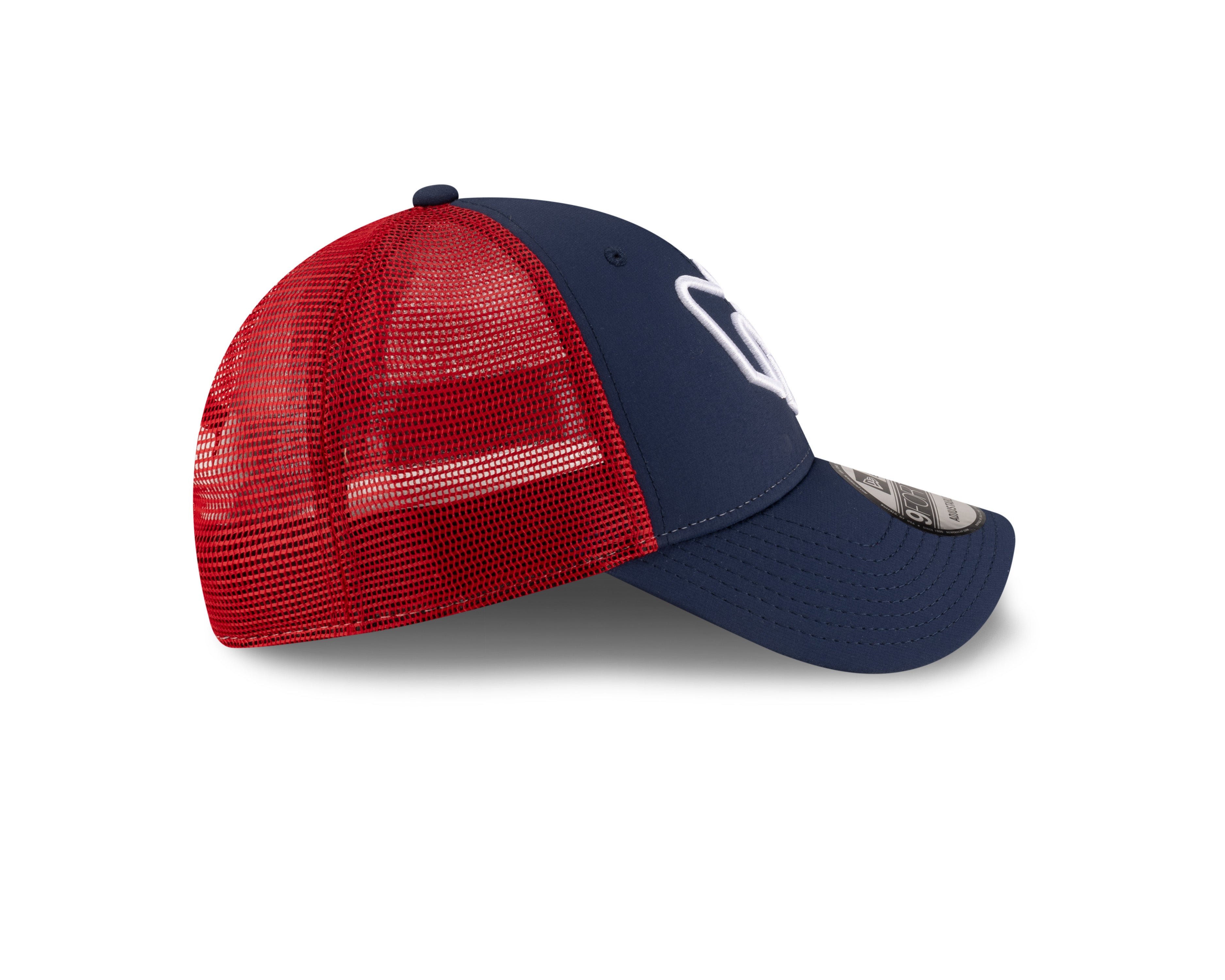 Montreal Alouettes CFL New Era Men's Navy 9Forty 2025 Sideline Trucker Adjustable Hat