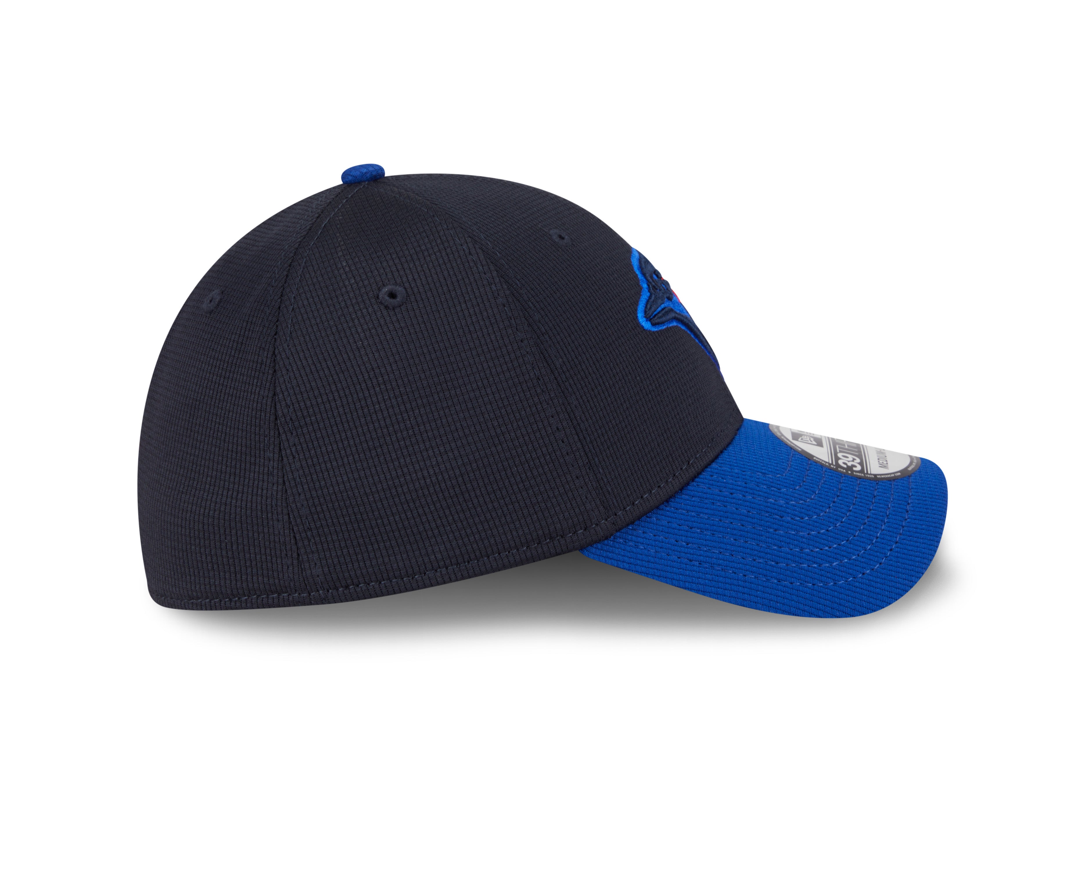 Toronto Blue Jays MLB New Era Men's Navy/Royal 39Thirty 2024 City Connect Stretch Fit Hat
