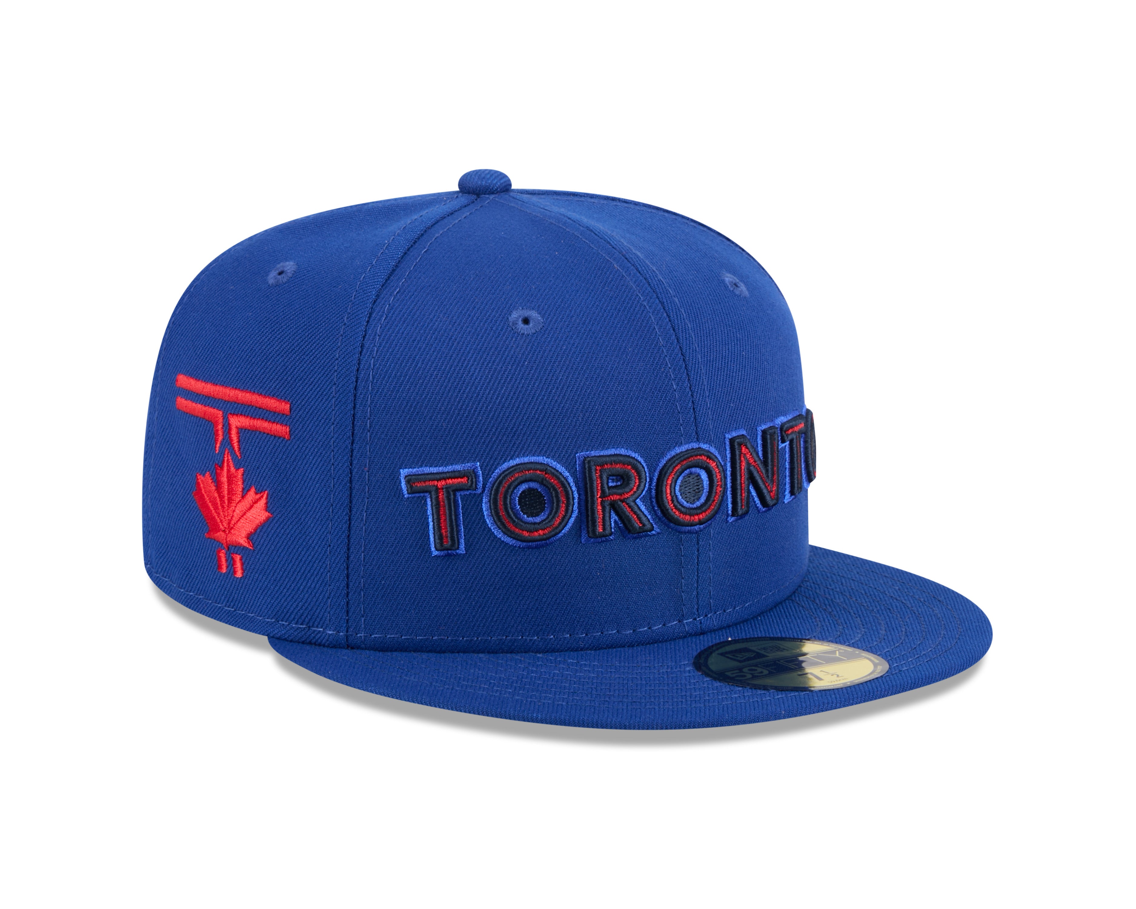 Toronto Blue Jays MLB New Era Men's Royal 59Fifty 2024 City Connect Fitted Hat