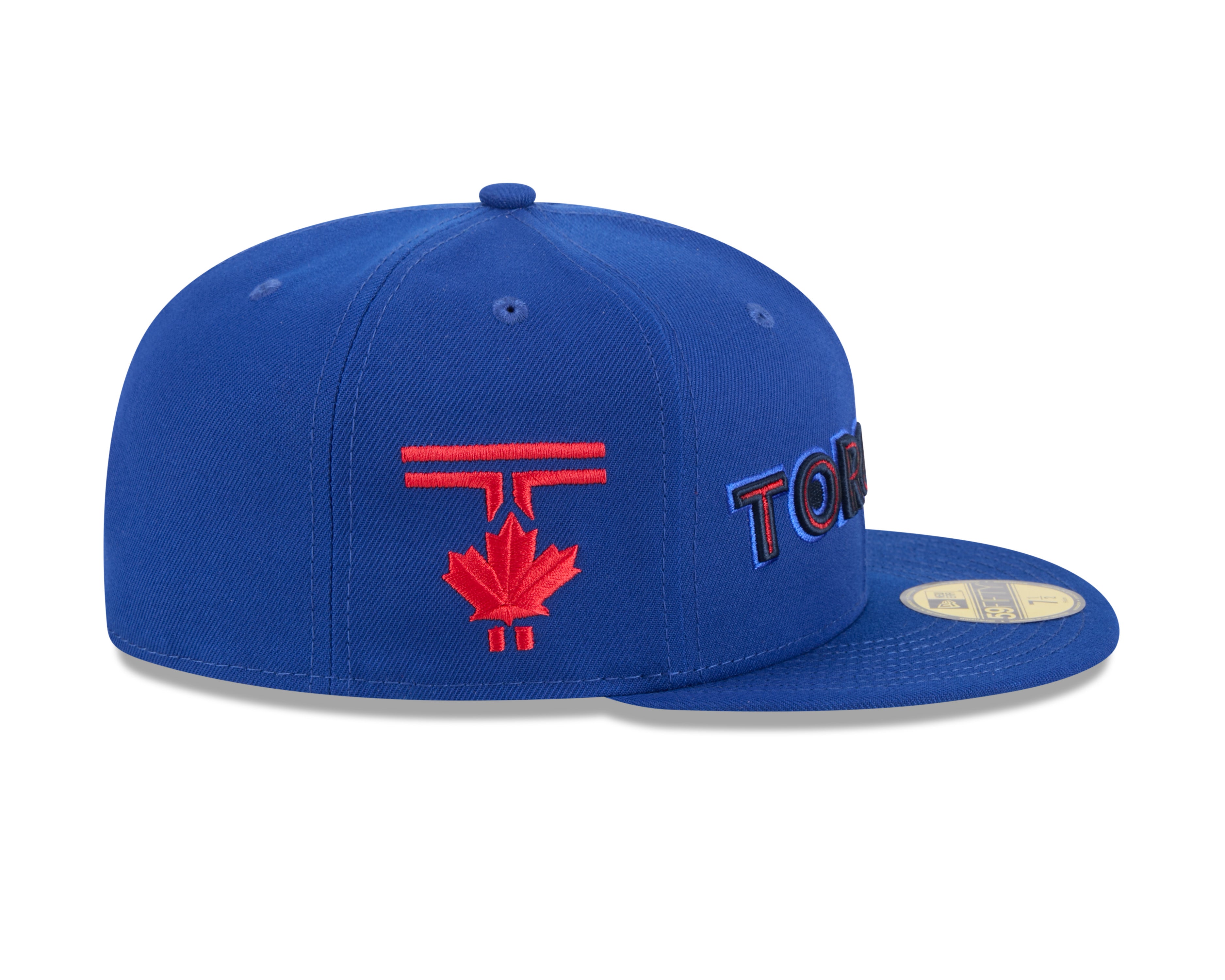 Toronto Blue Jays MLB New Era Men's Royal 59Fifty 2024 City Connect Fitted Hat