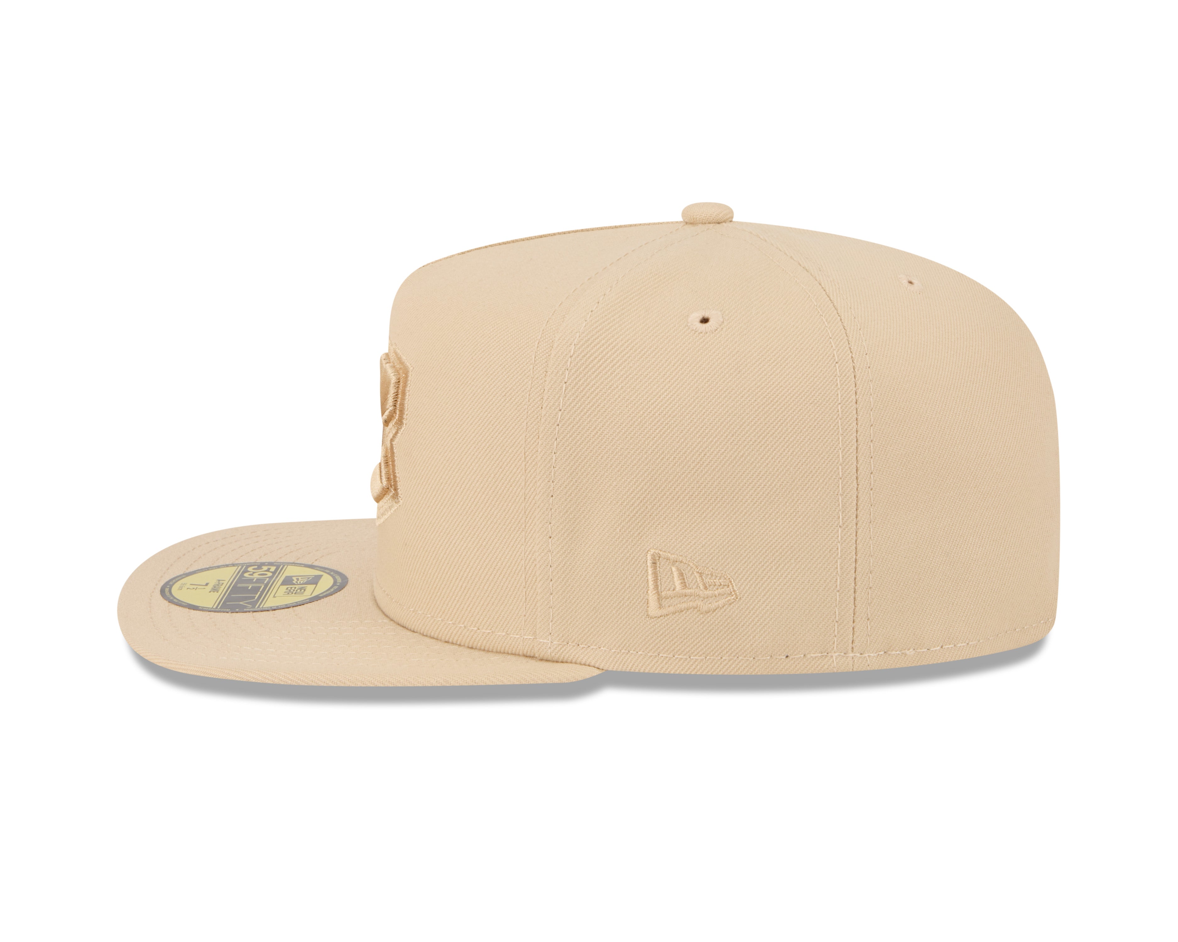 Casquette ajustée New Era 59Fifty A-Frame beige pour homme des Canadiens de Montréal (NHL)