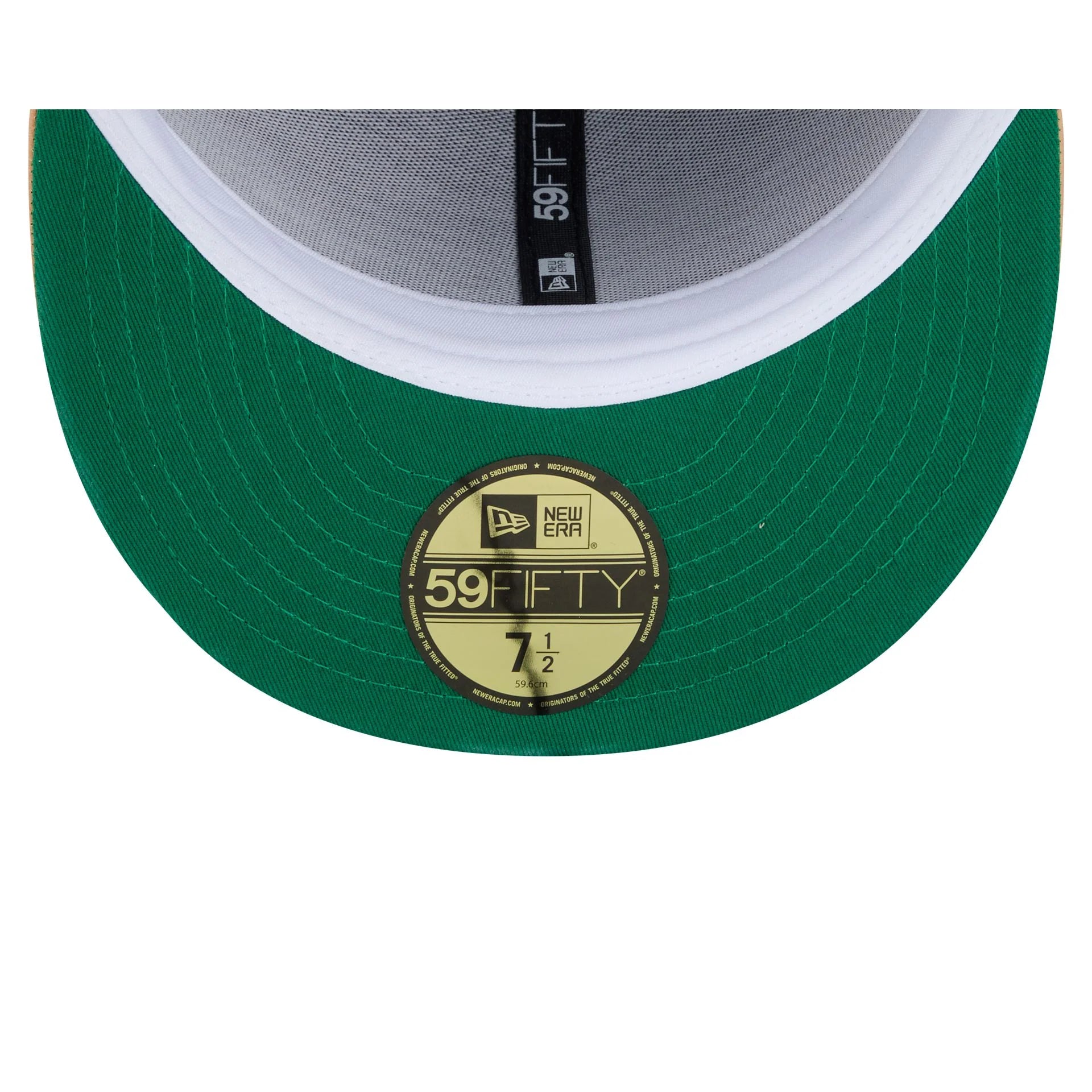 Casquette ajustée en cuir bleu royal/beige New Era 59Fifty pour homme des Canadiens de Montréal (NHL)